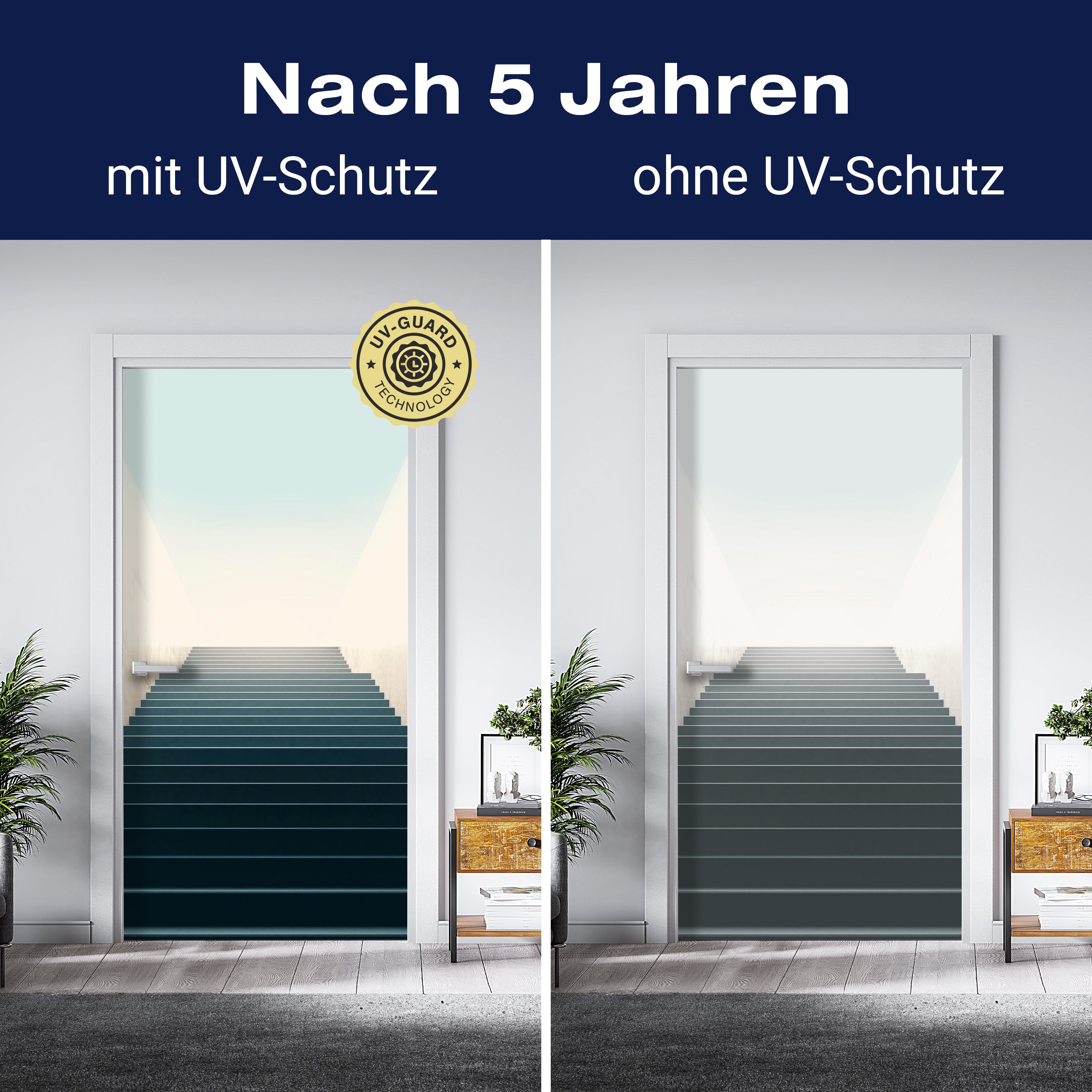 Türtapete Treppe in den Himmel, Licht & Schatten M1086 - Bild 4 Türtapete Treppe in den Himmel, Licht & Schatten M1086 - Bild 4