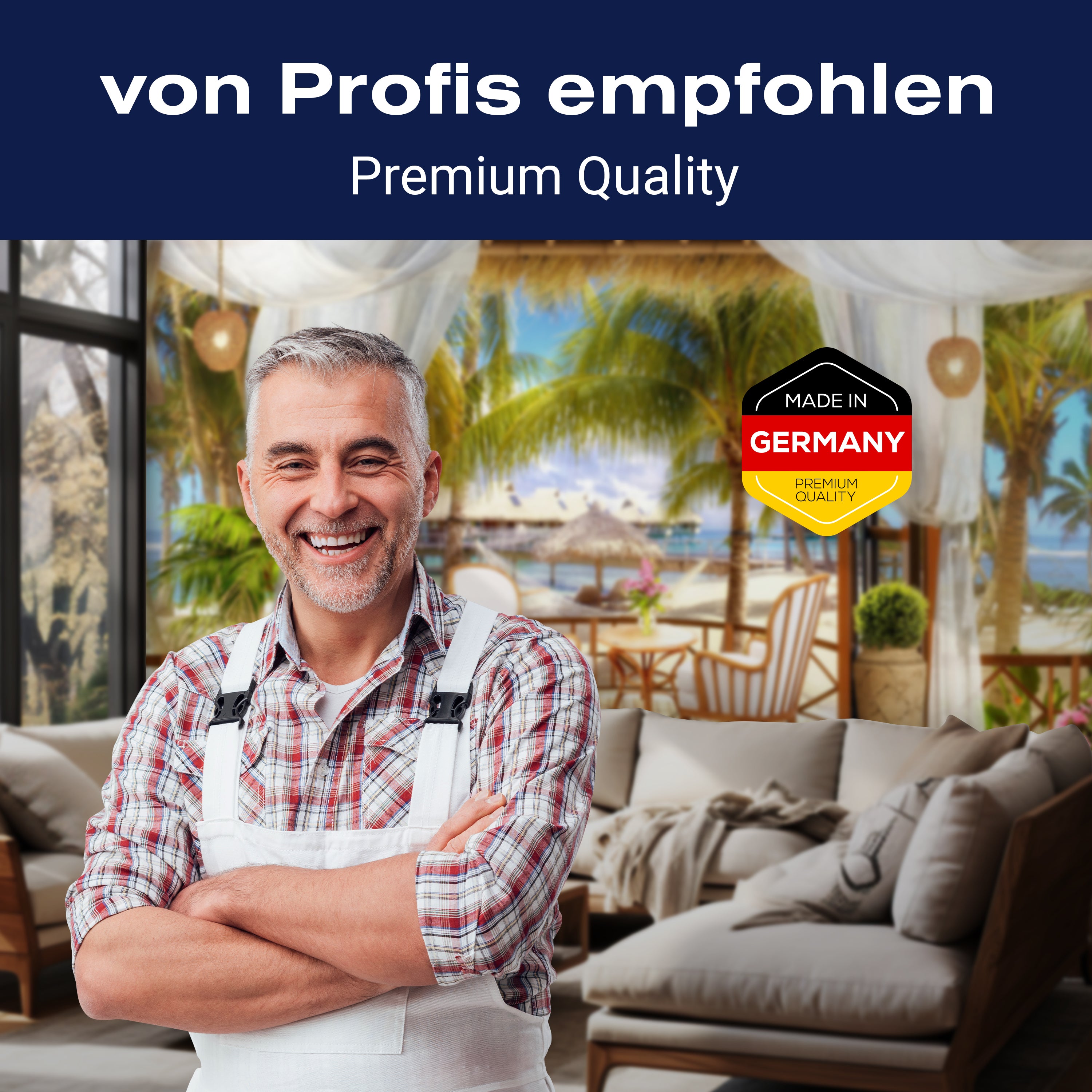 Fototapete Urlaub Balkon Strand M1087 - Bild 5 Fototapete Urlaub Balkon Strand M1087 - Bild 5