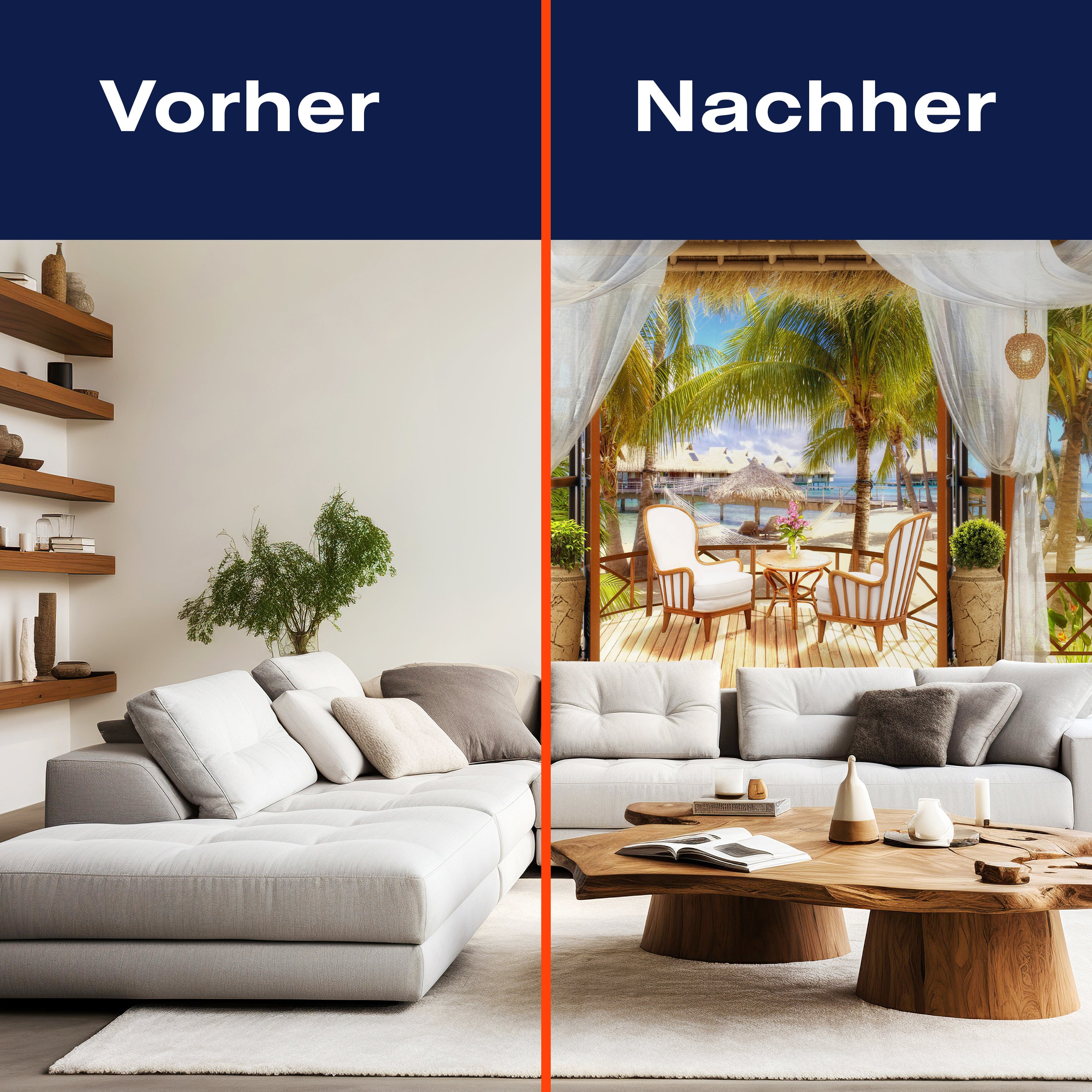 Fototapete Urlaub Balkon Strand M1087 - Bild 9 Fototapete Urlaub Balkon Strand M1087 - Bild 9