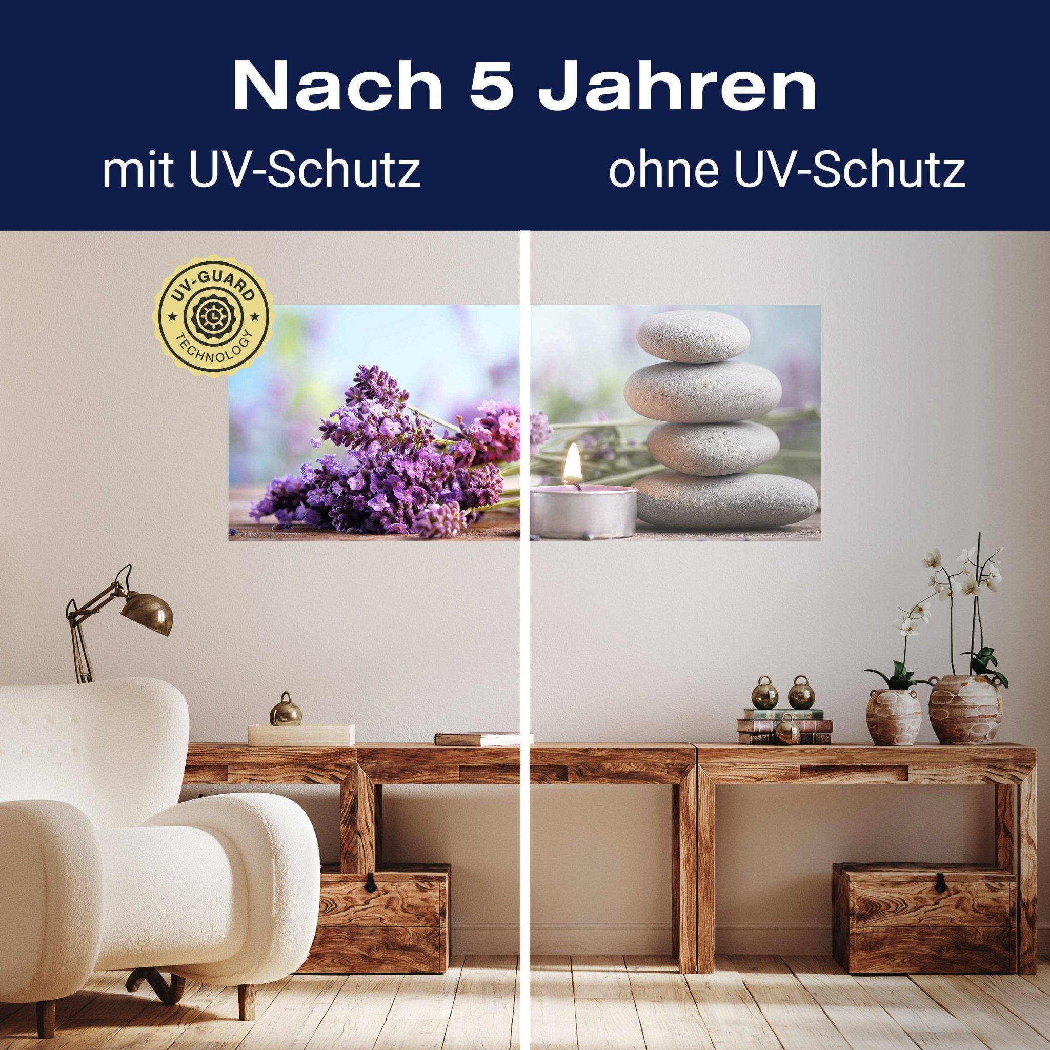 Leinwandbild Teelicht, Steine, Lavendel, Wellness M1102 kaufen - Bild 9 Leinwandbild Teelicht, Steine, Lavendel, Wellness M1102 kaufen - Bild 9