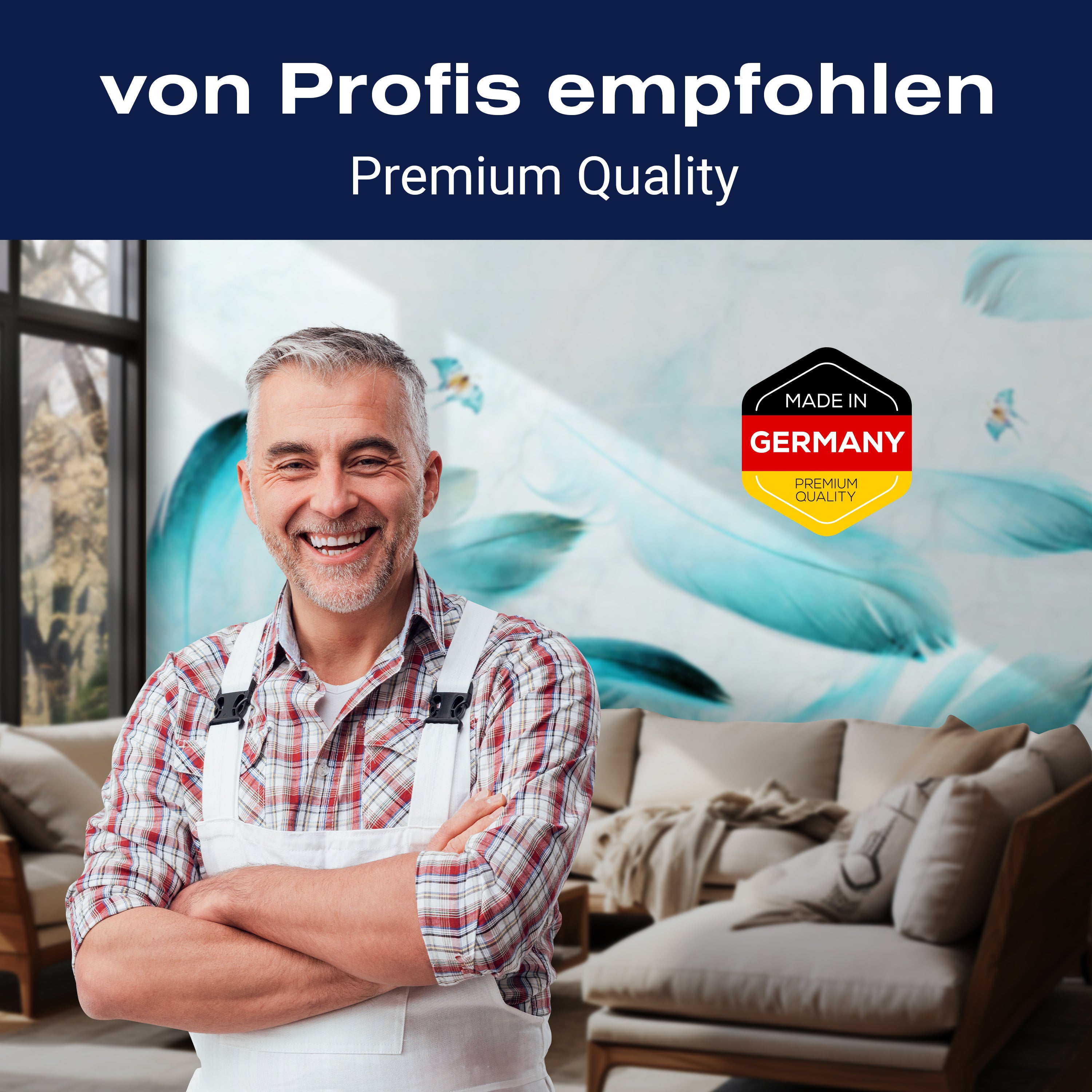 Fototapete Feder Muster 3D M1106 - Bild 5 Fototapete Feder Muster 3D M1106 - Bild 5