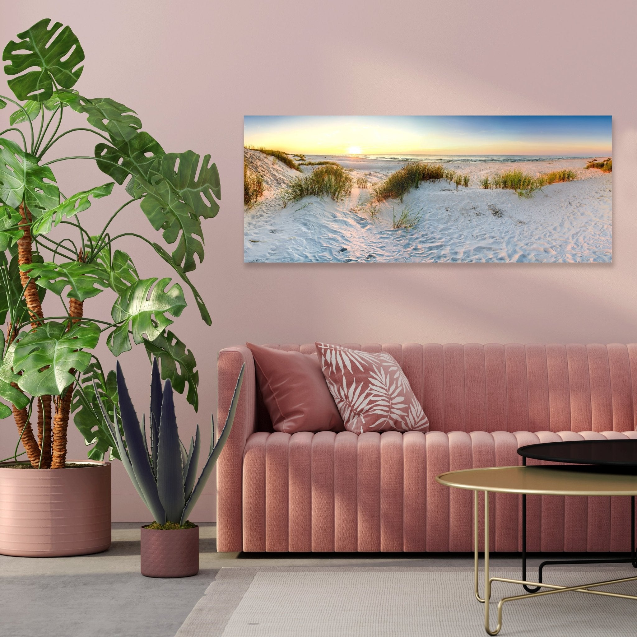 Leinwandbild Sonnenuntergang am Strand M1136 kaufen - Bild 3 Leinwandbild Sonnenuntergang am Strand M1136 kaufen - Bild 3