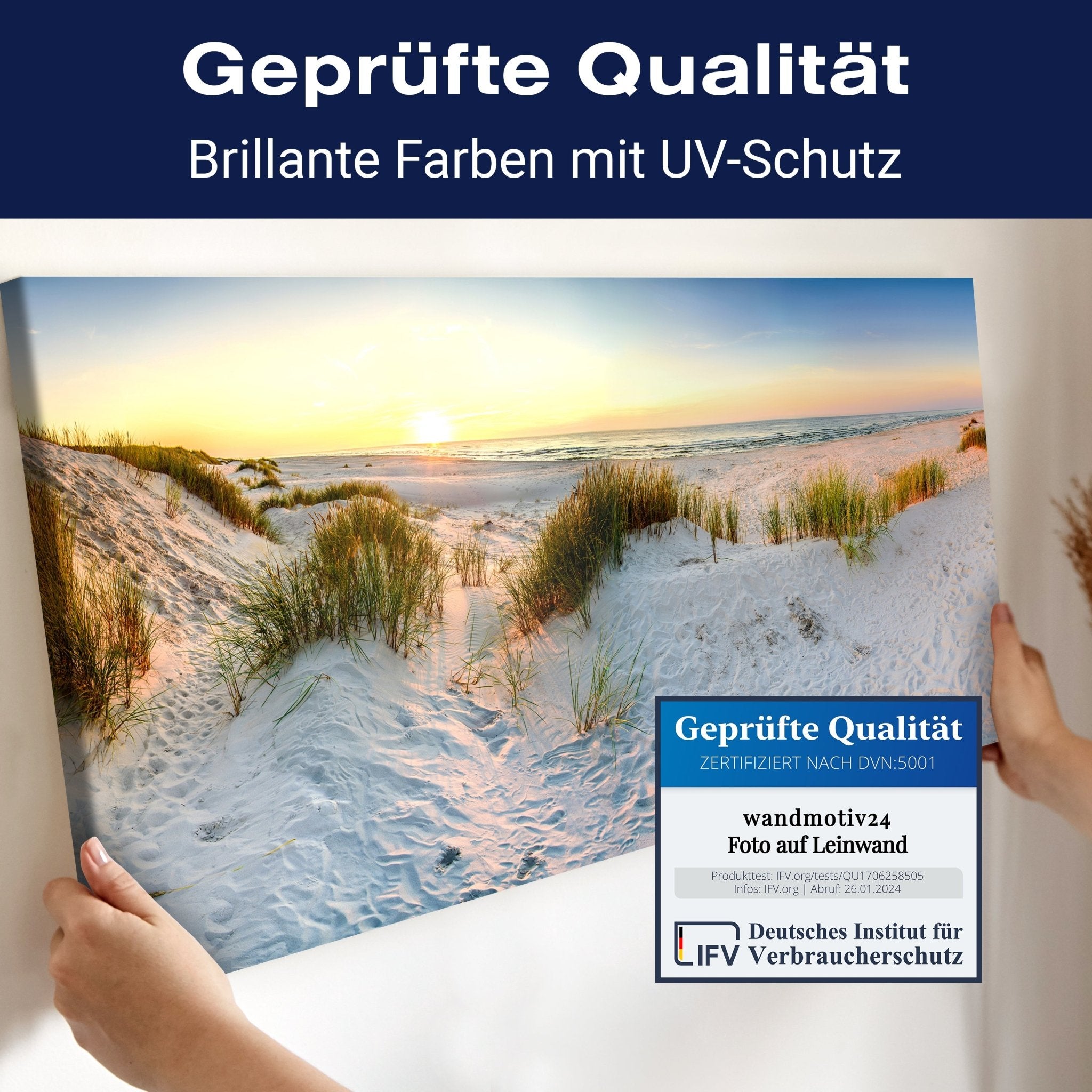 Leinwandbild Sonnenuntergang am Strand M1136 kaufen - Bild 4 Leinwandbild Sonnenuntergang am Strand M1136 kaufen - Bild 4