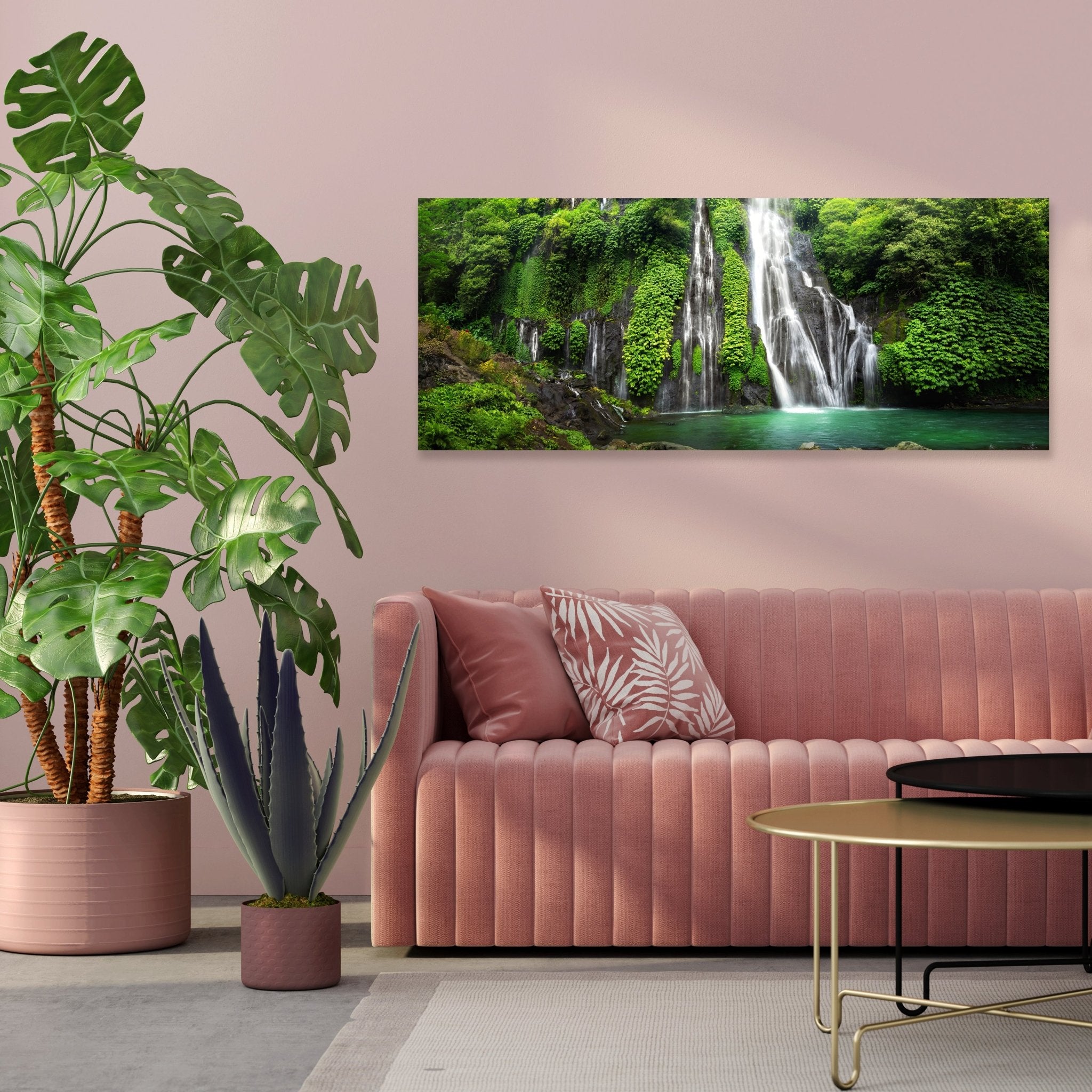 Leinwandbild Tropische Wasserlandschaft M1137 kaufen - Bild 3 Leinwandbild Tropische Wasserlandschaft M1137 kaufen - Bild 3