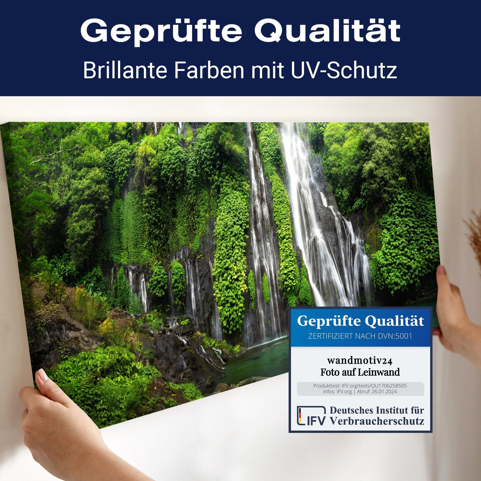 Leinwandbild Tropische Wasserlandschaft M1137 kaufen - Bild 4 Leinwandbild Tropische Wasserlandschaft M1137 kaufen - Bild 4