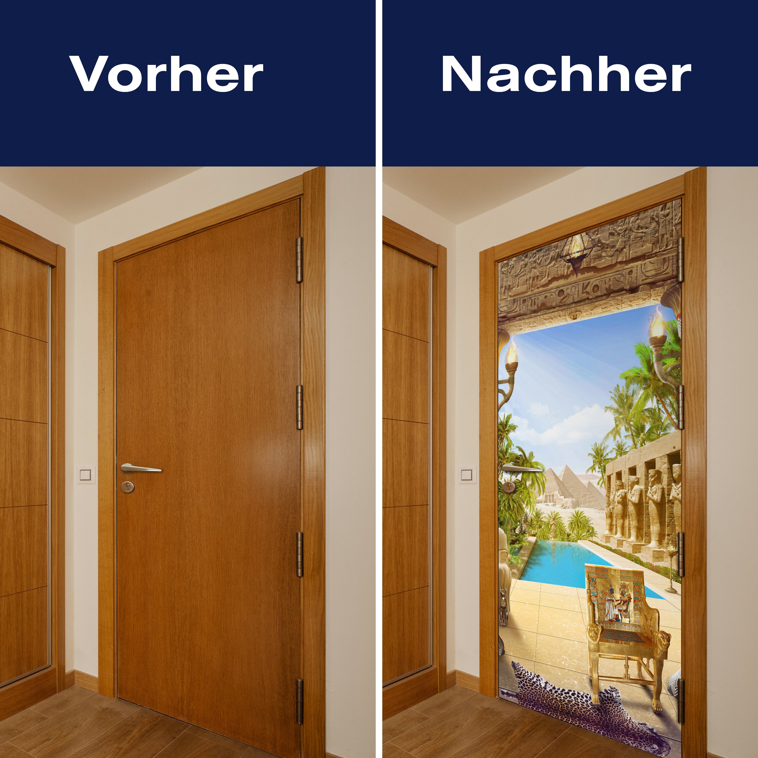 Türtapete Tal der Könige, Ägypten, Pyramiden M1139 - Bild 10 Türtapete Tal der Könige, Ägypten, Pyramiden M1139 - Bild 10