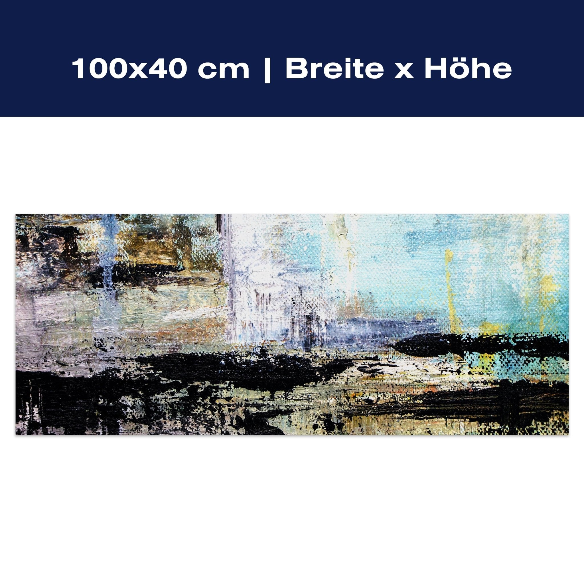 Leinwandbild Abstraktes Acrylbild auf Leinwand M1145 Leinwandbild Abstraktes Acrylbild auf Leinwand M1145