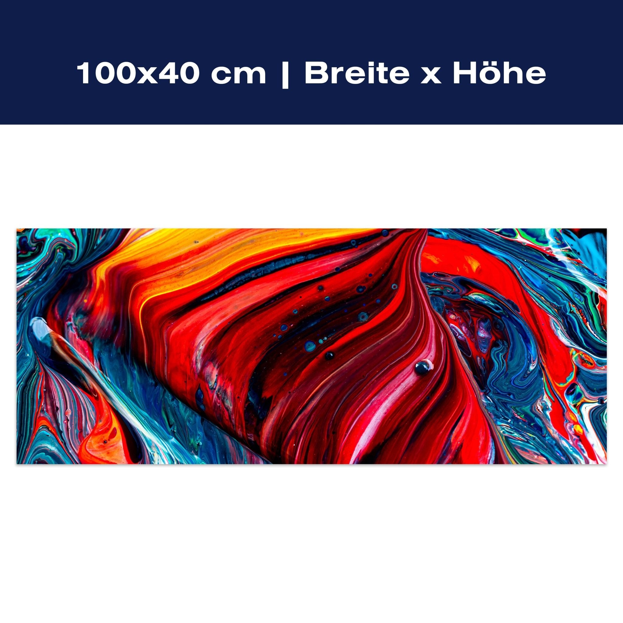 Leinwandbild Abstrakte Acrylfarbe M1147 Leinwandbild Abstrakte Acrylfarbe M1147