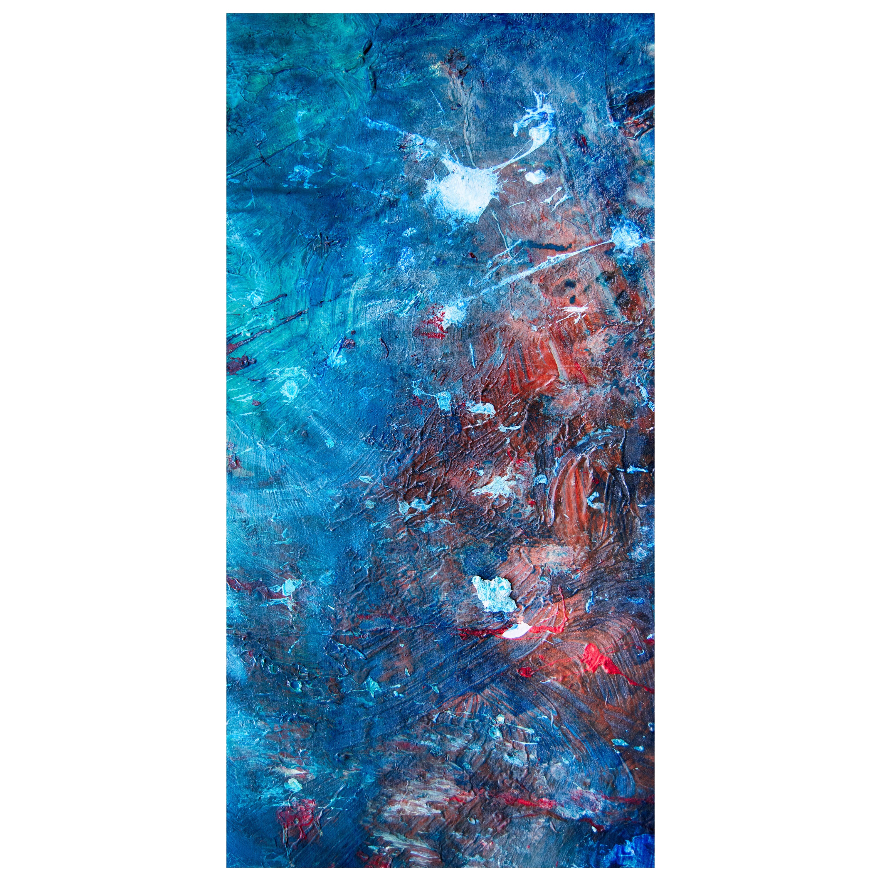 Türtapete Gemälde aus Acrylfarbe, Abstrakte Kunst M1161 - Bild 2 Türtapete Gemälde aus Acrylfarbe, Abstrakte Kunst M1161 - Bild 2