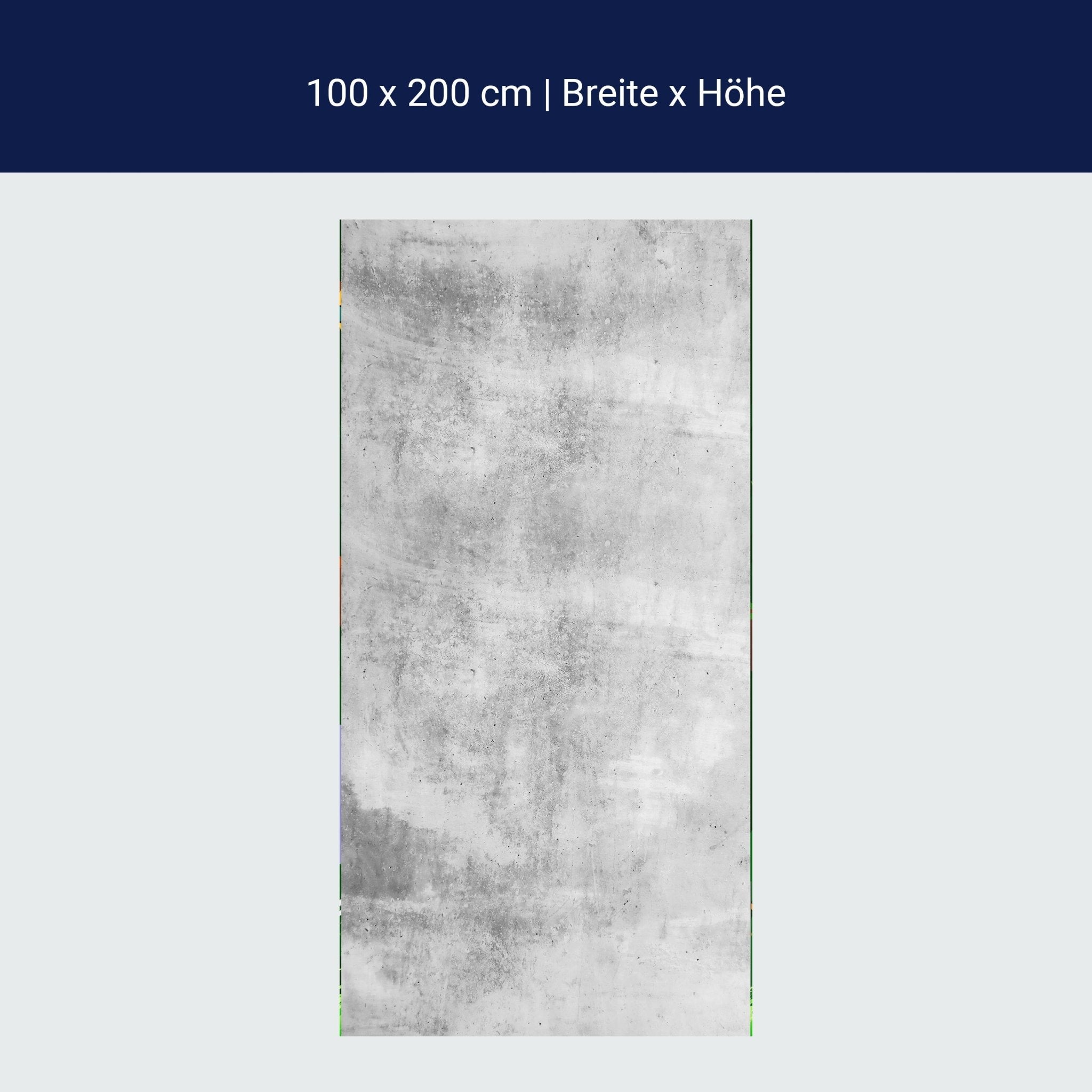 Türtapete helle Betonwand, Weiß, Grau M1179 Türtapete helle Betonwand, Weiß, Grau M1179