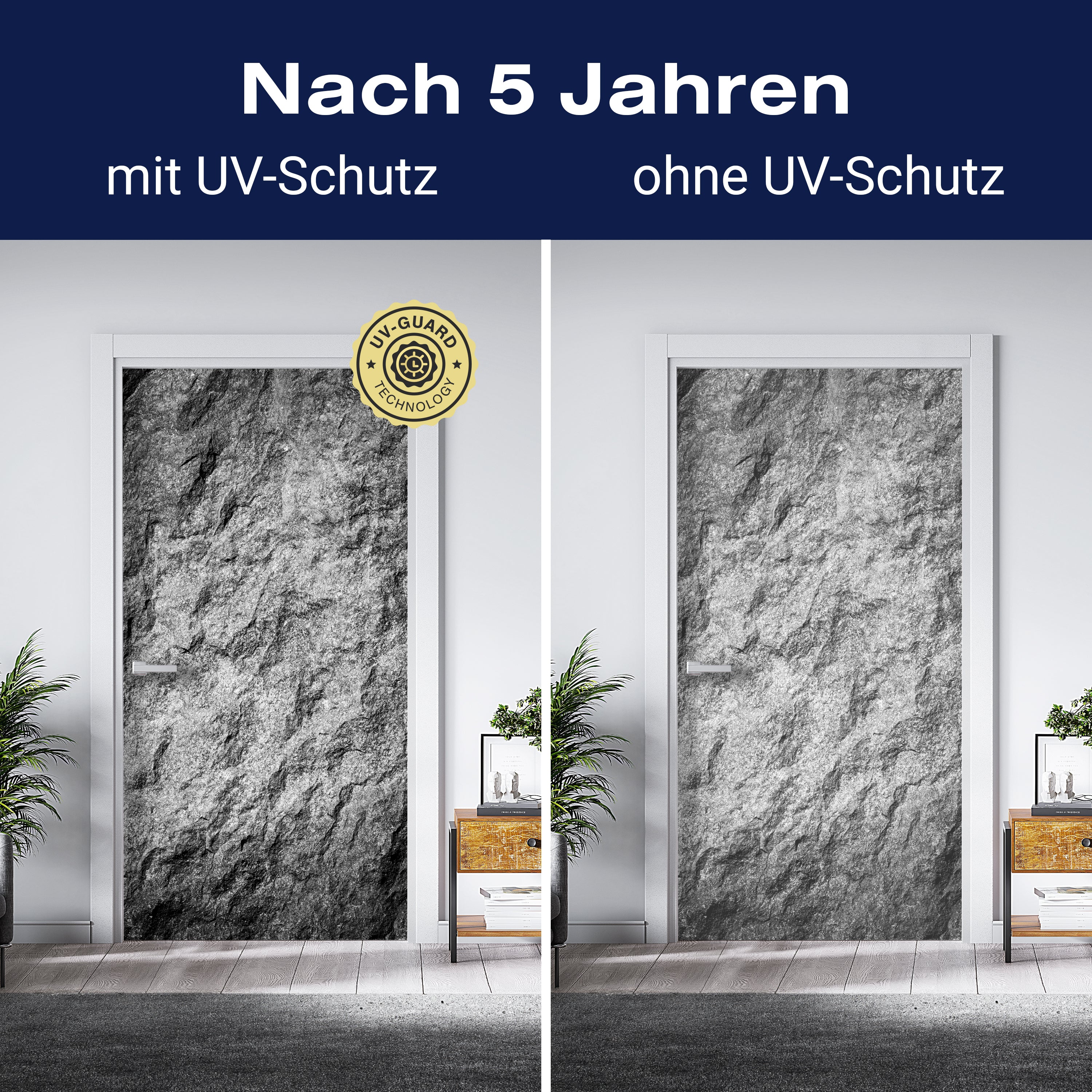 Türtapete heller Felsen, Höhle, Steine, Steinmauer M1196 - Bild 4 Türtapete heller Felsen, Höhle, Steine, Steinmauer M1196 - Bild 4