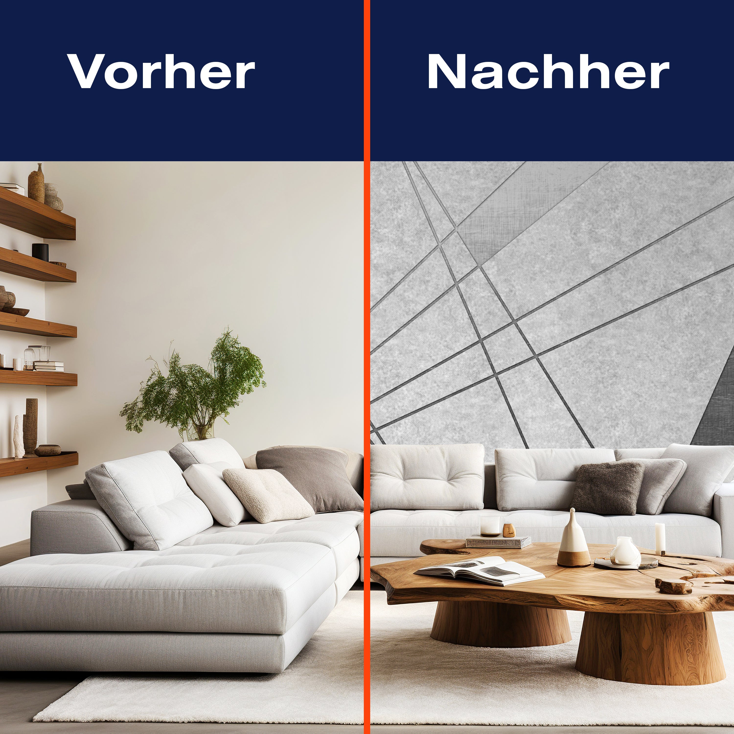 Fototapete schwarz-weiß Abstraktes Modernes M1207 - Bild 9 Fototapete schwarz-weiß Abstraktes Modernes M1207 - Bild 9