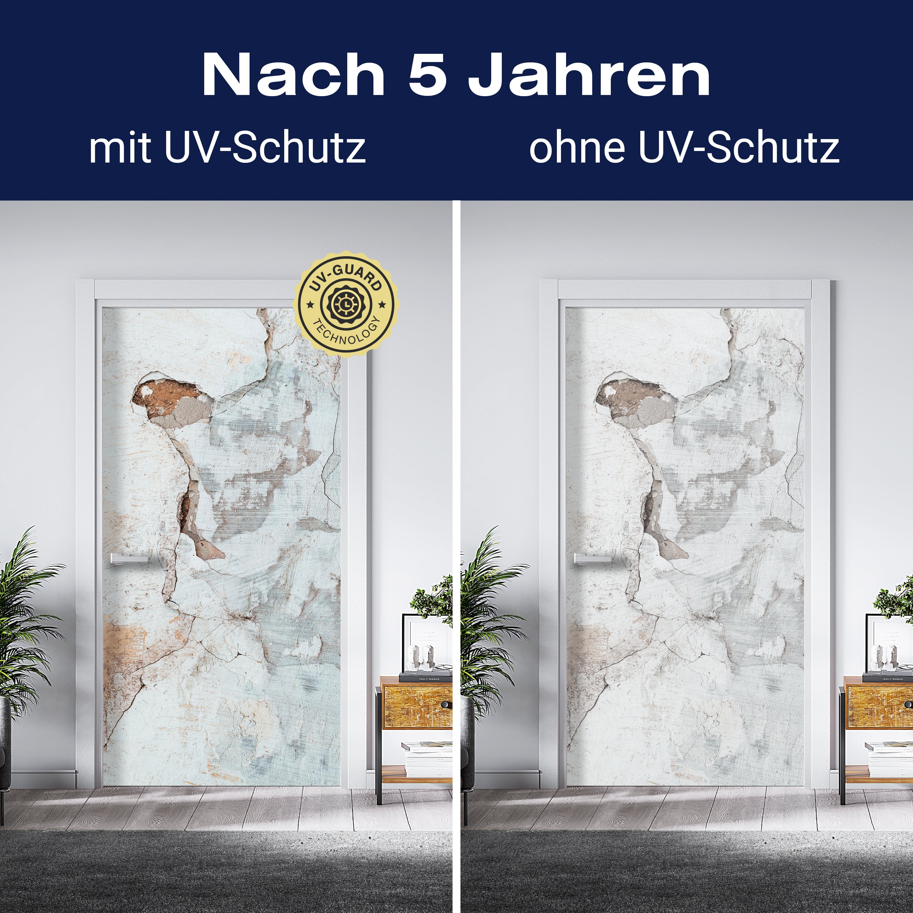 Türtapete rissige Mauer, Wand, Putz, Fassade M1210 - Bild 4 Türtapete rissige Mauer, Wand, Putz, Fassade M1210 - Bild 4