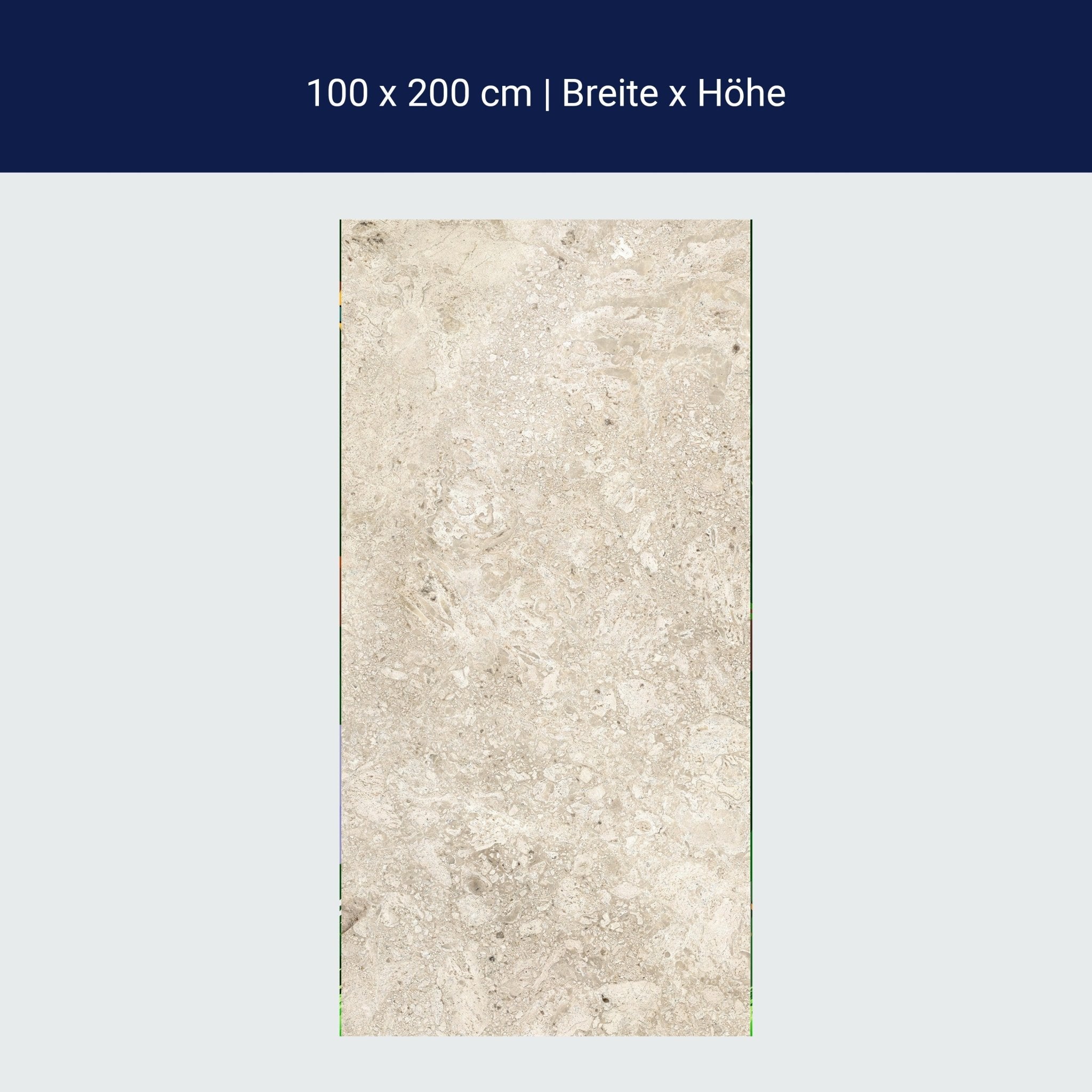 Türtapete heller Steinboden, Naturstein, Weiß M1214 Türtapete heller Steinboden, Naturstein, Weiß M1214