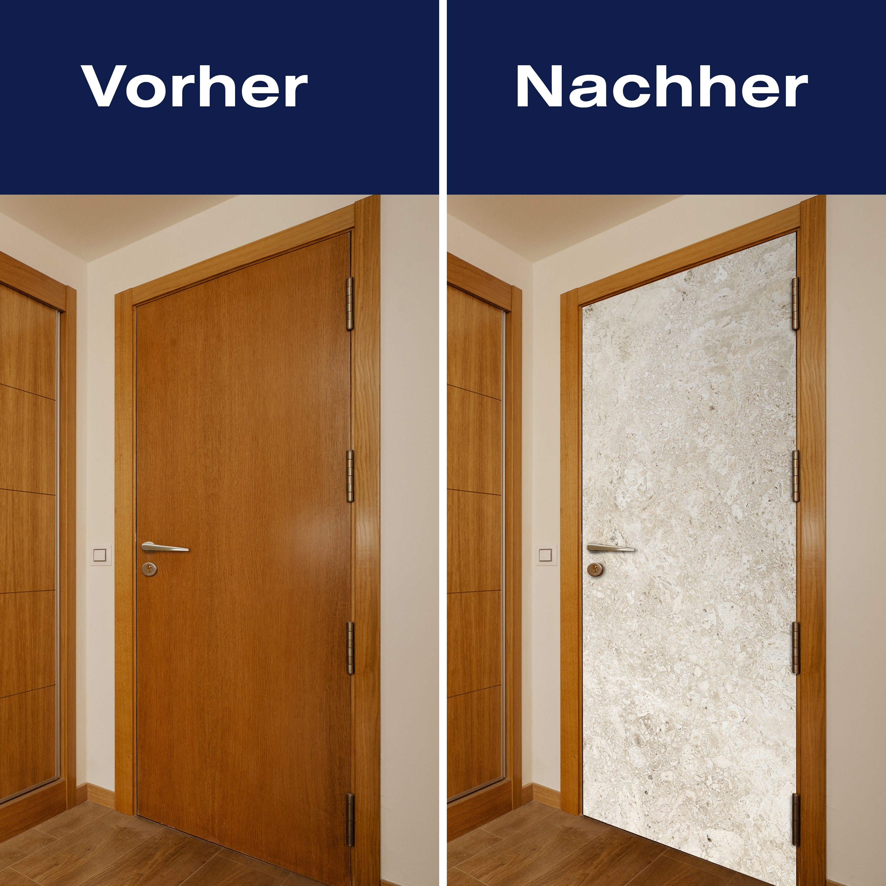 Türtapete heller Steinboden, Naturstein, Weiß M1214 - Bild 10 Türtapete heller Steinboden, Naturstein, Weiß M1214 - Bild 10