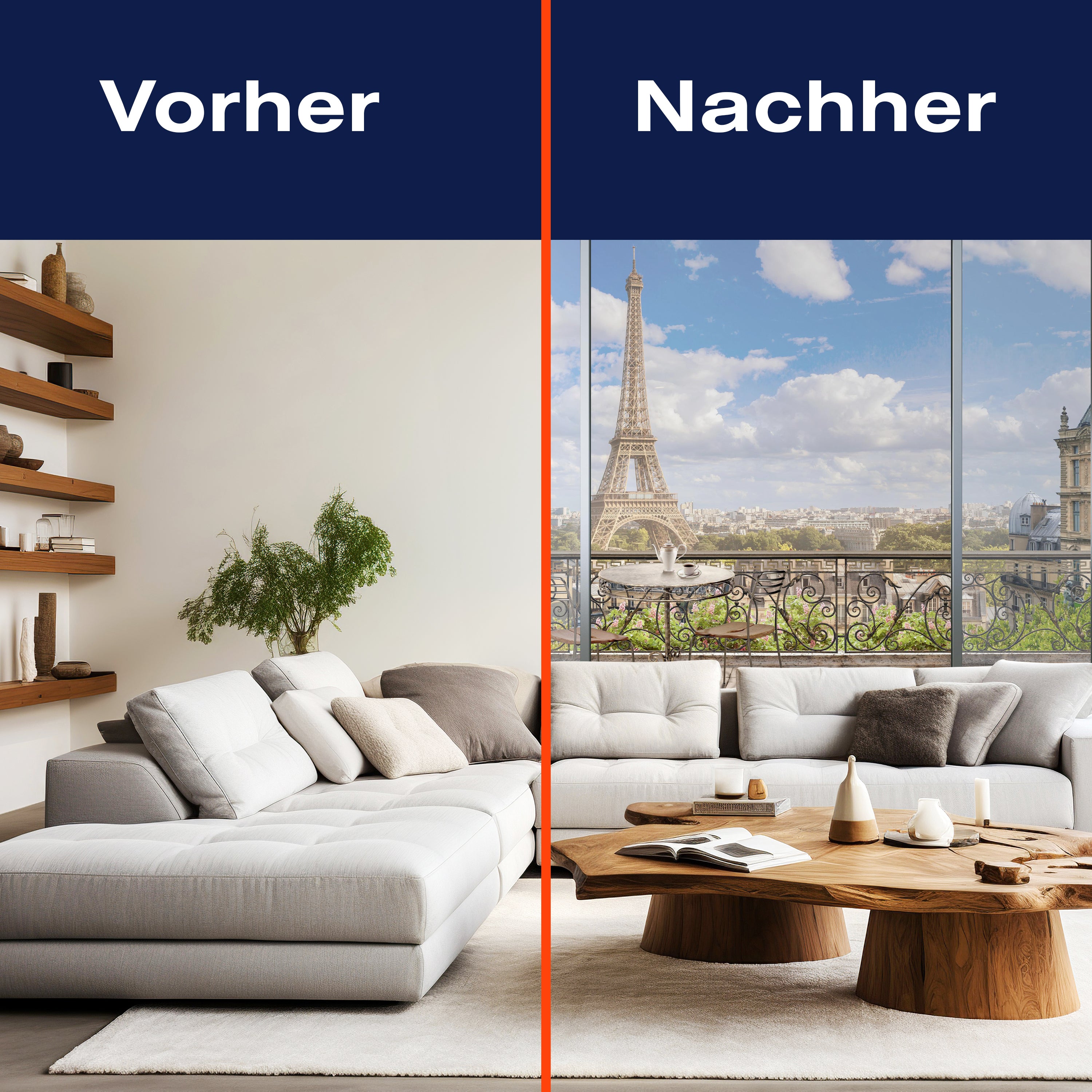 Fototapete Aussicht Balkon Paris M1216 - Bild 9 Fototapete Aussicht Balkon Paris M1216 - Bild 9