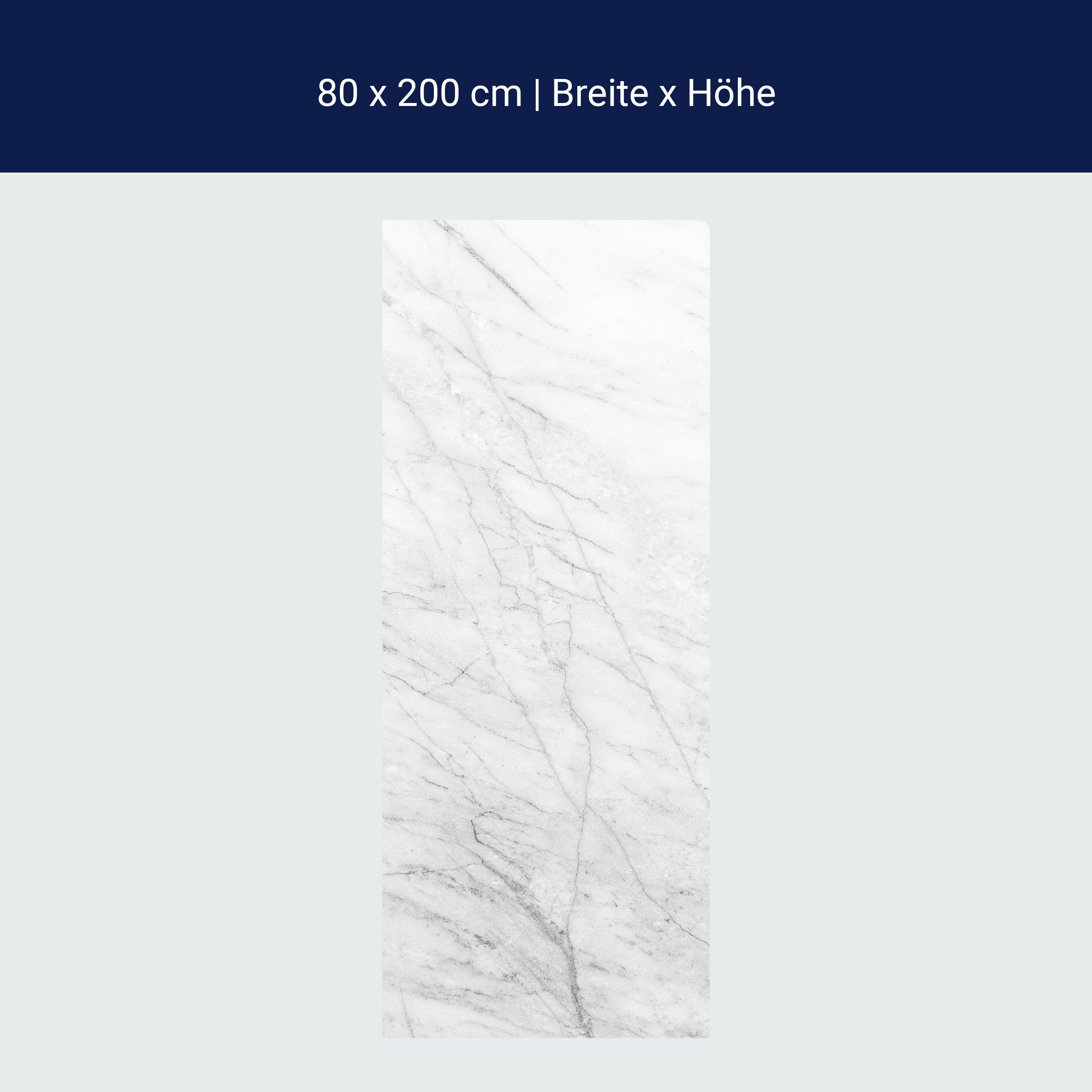 Türtapete weißer Marmor, Naturstein, Stein, Muster M1220 Türtapete weißer Marmor, Naturstein, Stein, Muster M1220