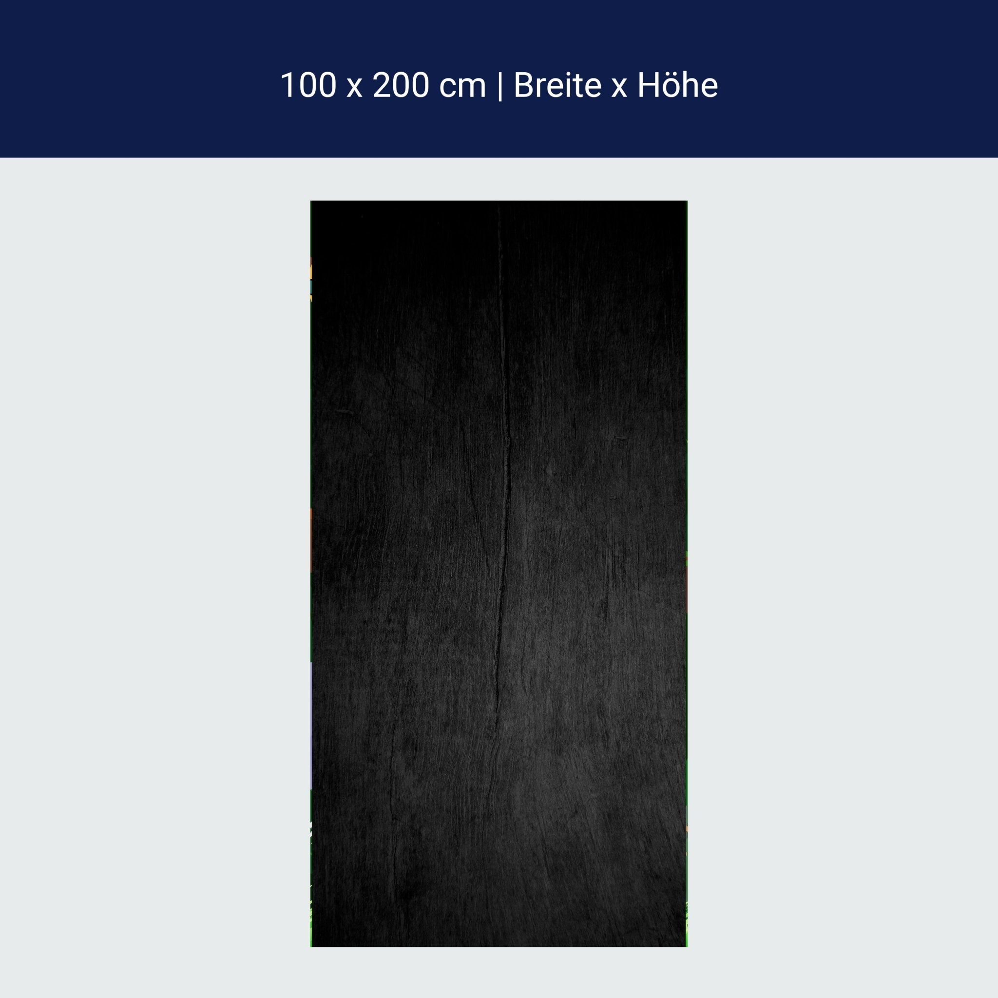 Türtapete Schwarzes Holz, Echtholz Schwarz M1224 Türtapete Schwarzes Holz, Echtholz Schwarz M1224