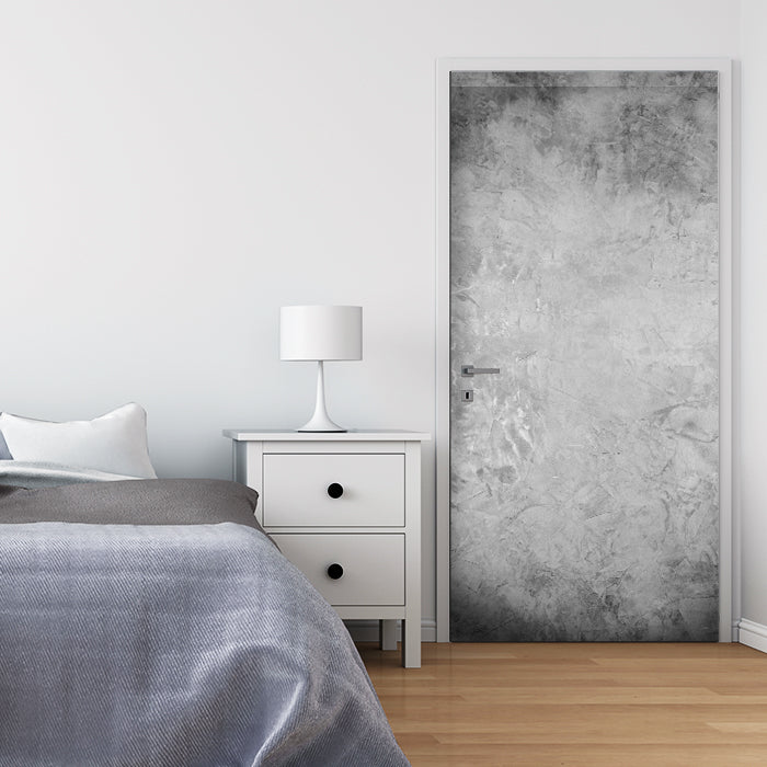 Türtapete grauer Putz, Wohnwand, graue Wand M1231 - Bild 1 Türtapete grauer Putz, Wohnwand, graue Wand M1231 - Bild 1