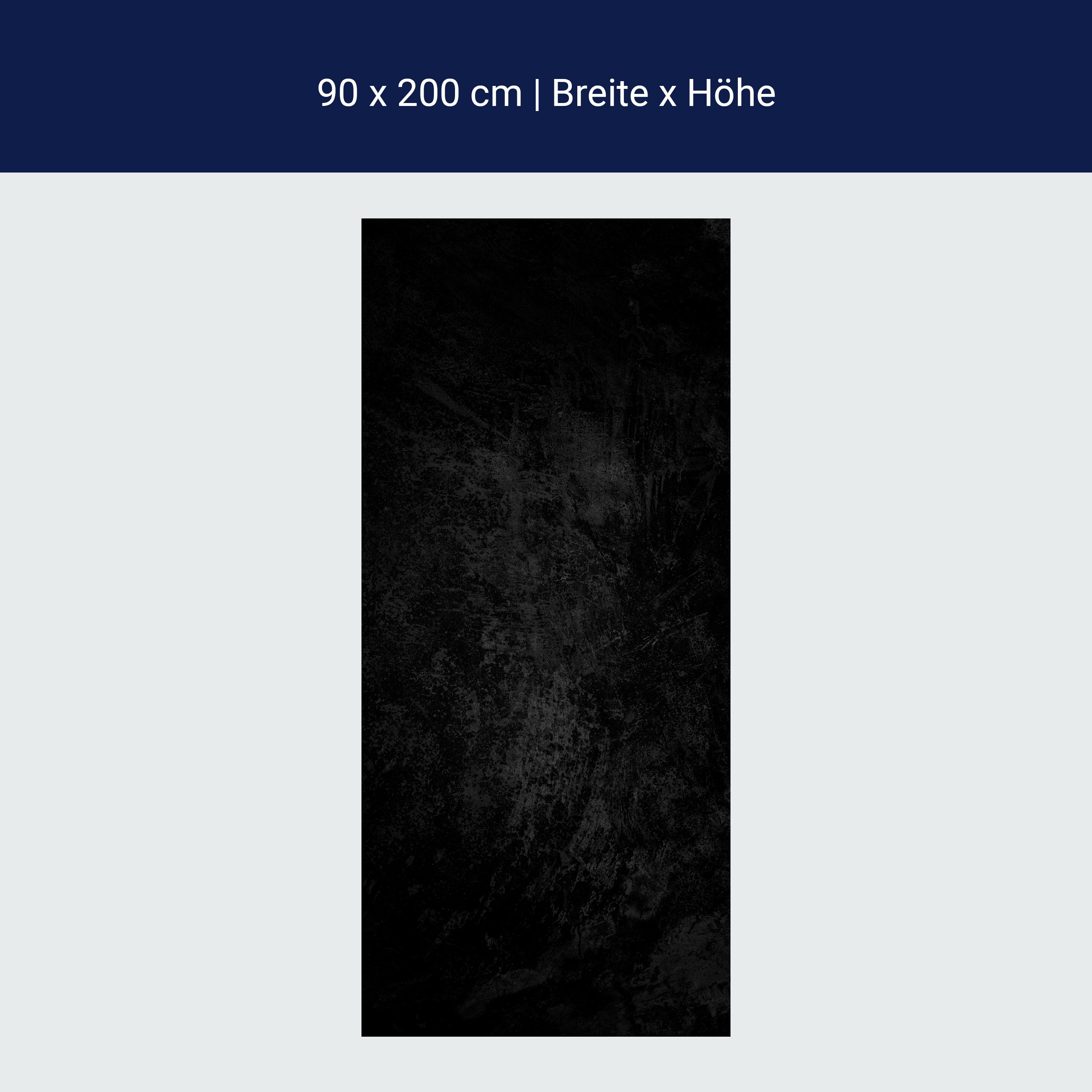 Türtapete schwarze Betonwand, Putz, grau M1233 Türtapete schwarze Betonwand, Putz, grau M1233