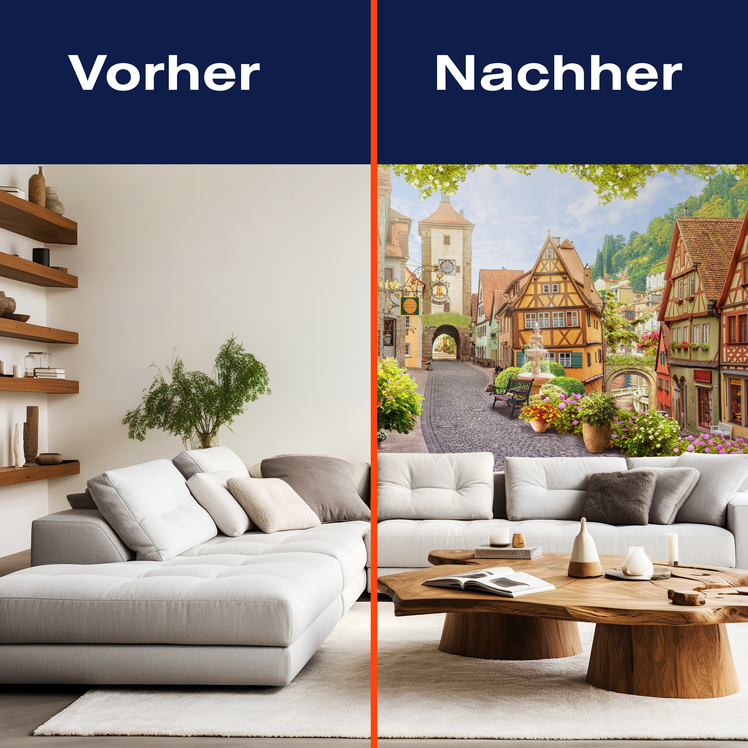 Fototapete Rothenburg Mittelalter Weg M1236 - Bild 9 Fototapete Rothenburg Mittelalter Weg M1236 - Bild 9