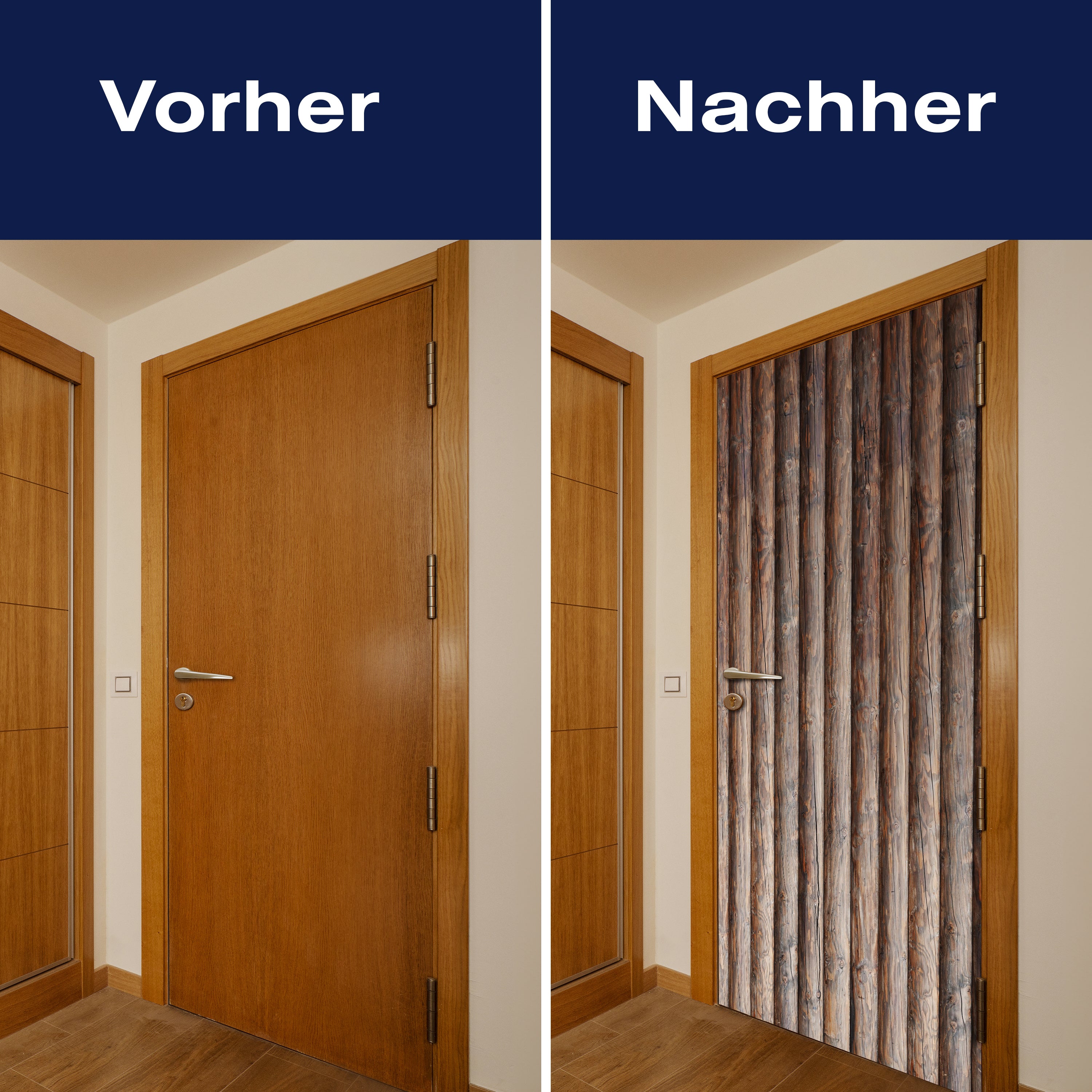 Türtapete Palisaden Zaun, Holz, Holzzaun, braun M1236 - Bild 10 Türtapete Palisaden Zaun, Holz, Holzzaun, braun M1236 - Bild 10