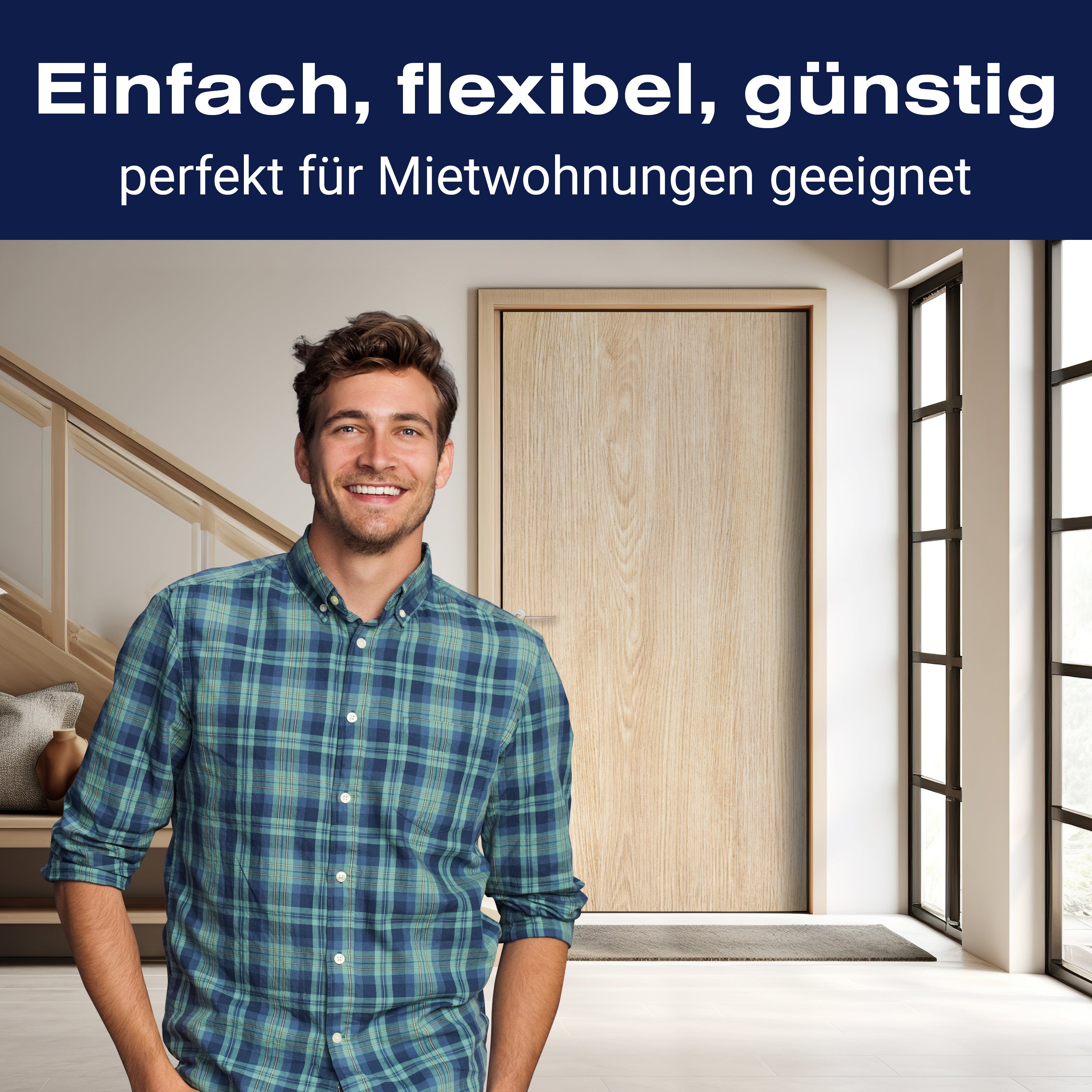 Türtapete helles Holz, Echtholz, braun, beige M1237 - Bild 3 Türtapete helles Holz, Echtholz, braun, beige M1237 - Bild 3