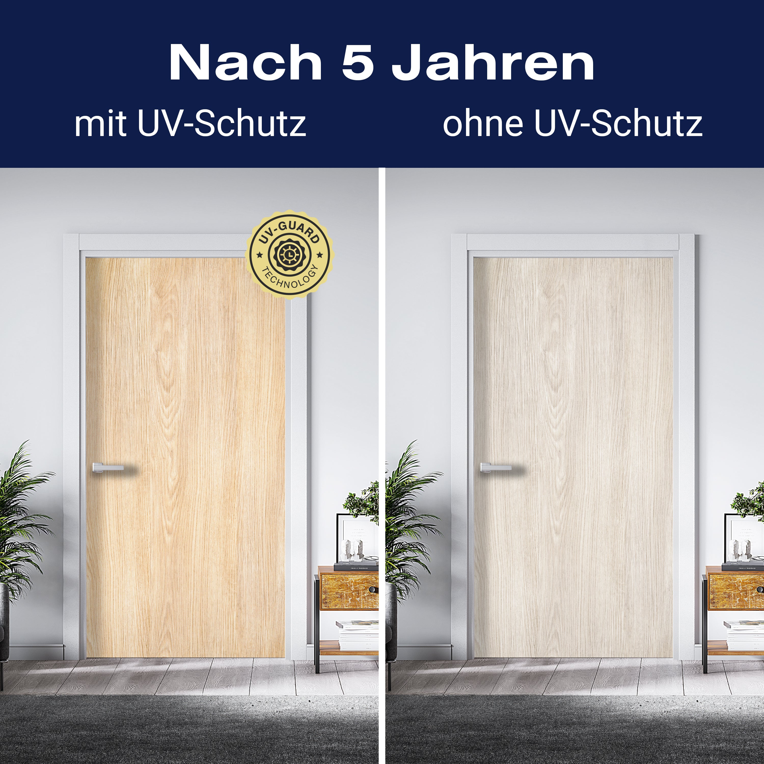 Türtapete helles Holz, Echtholz, braun, beige M1237 - Bild 4 Türtapete helles Holz, Echtholz, braun, beige M1237 - Bild 4