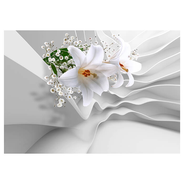 Fototapete Lilien 3D-Effekt Abstrakt M1267 - Bild 2 Fototapete Lilien 3D-Effekt Abstrakt M1267 - Bild 2
