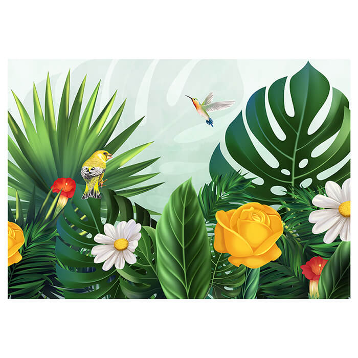 Fototapete Exotisch Pflanzen Blumen M1308 - Bild 2 Fototapete Exotisch Pflanzen Blumen M1308 - Bild 2