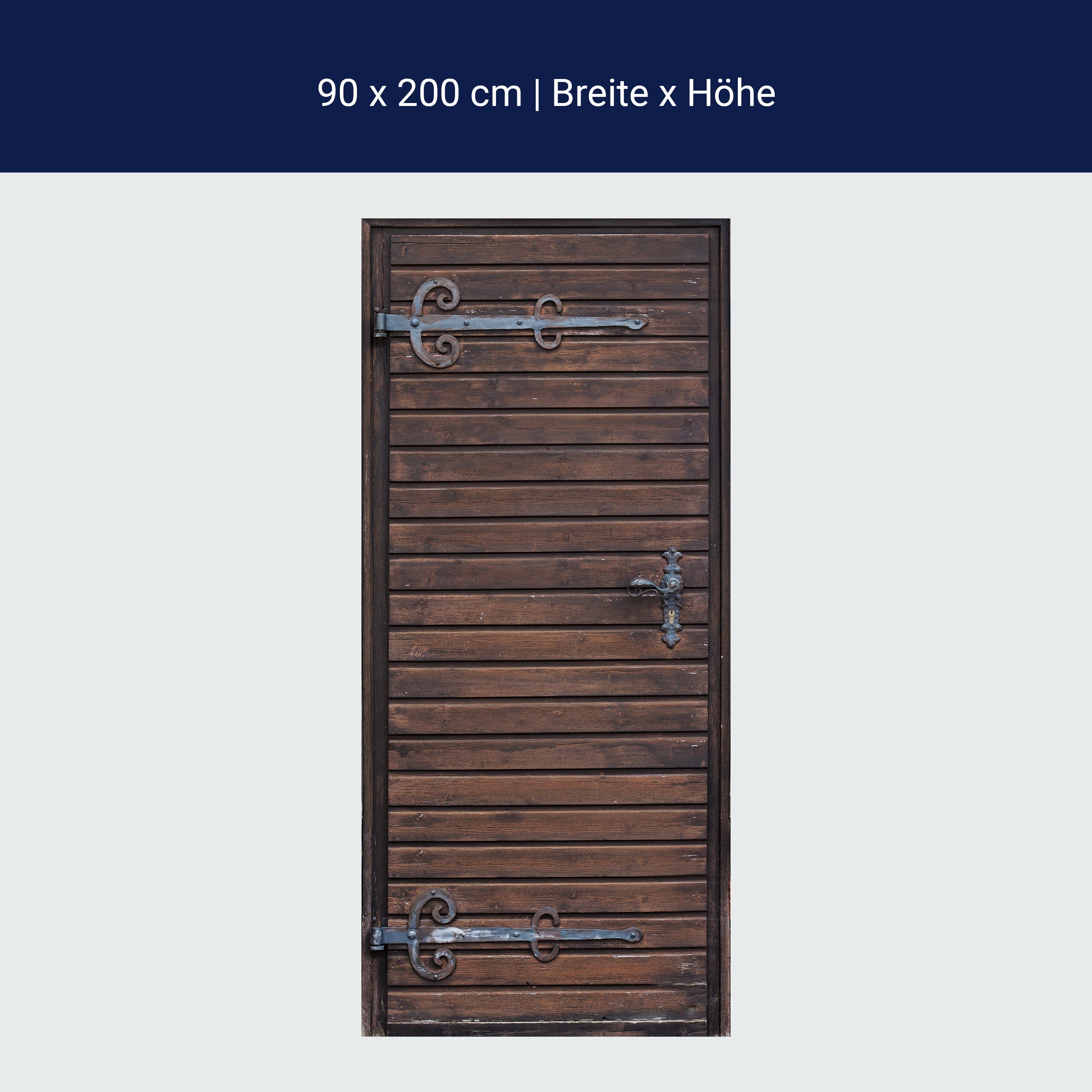 Türtapete rustikale Holztür, beschläge, Holz M1369 Türtapete rustikale Holztür, beschläge, Holz M1369