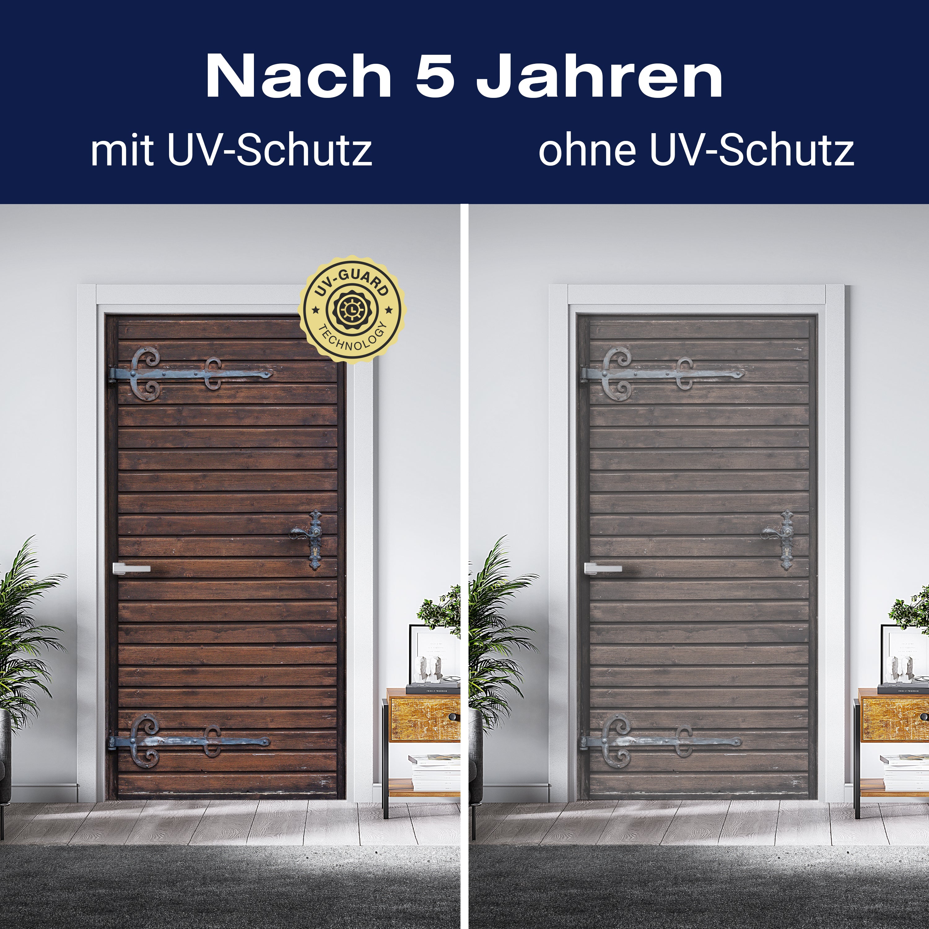 Türtapete rustikale Holztür, beschläge, Holz M1369 - Bild 4 Türtapete rustikale Holztür, beschläge, Holz M1369 - Bild 4