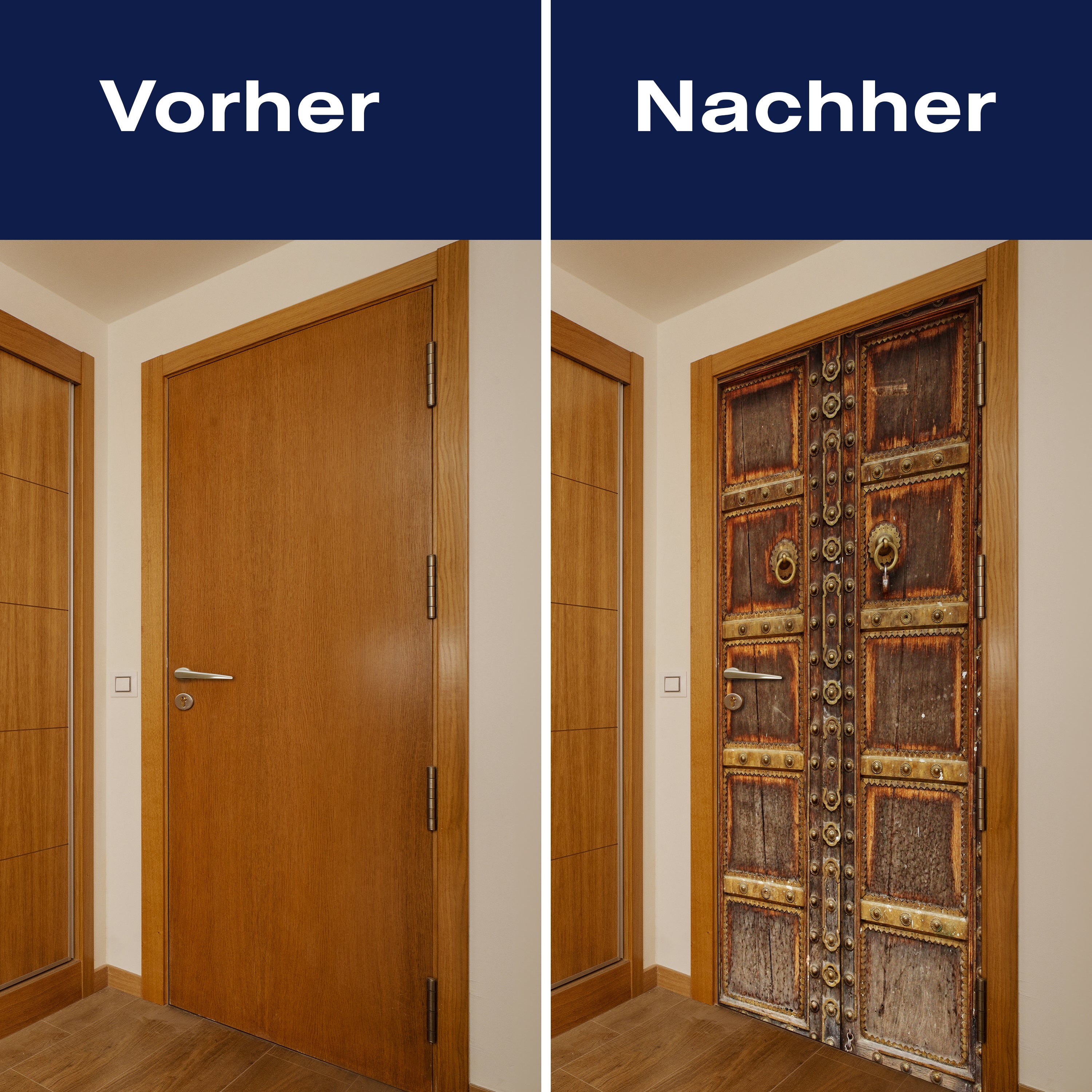 Türtapete mittelalterliche Tür, Holz, Metall M1371 - Bild 10 Türtapete mittelalterliche Tür, Holz, Metall M1371 - Bild 10