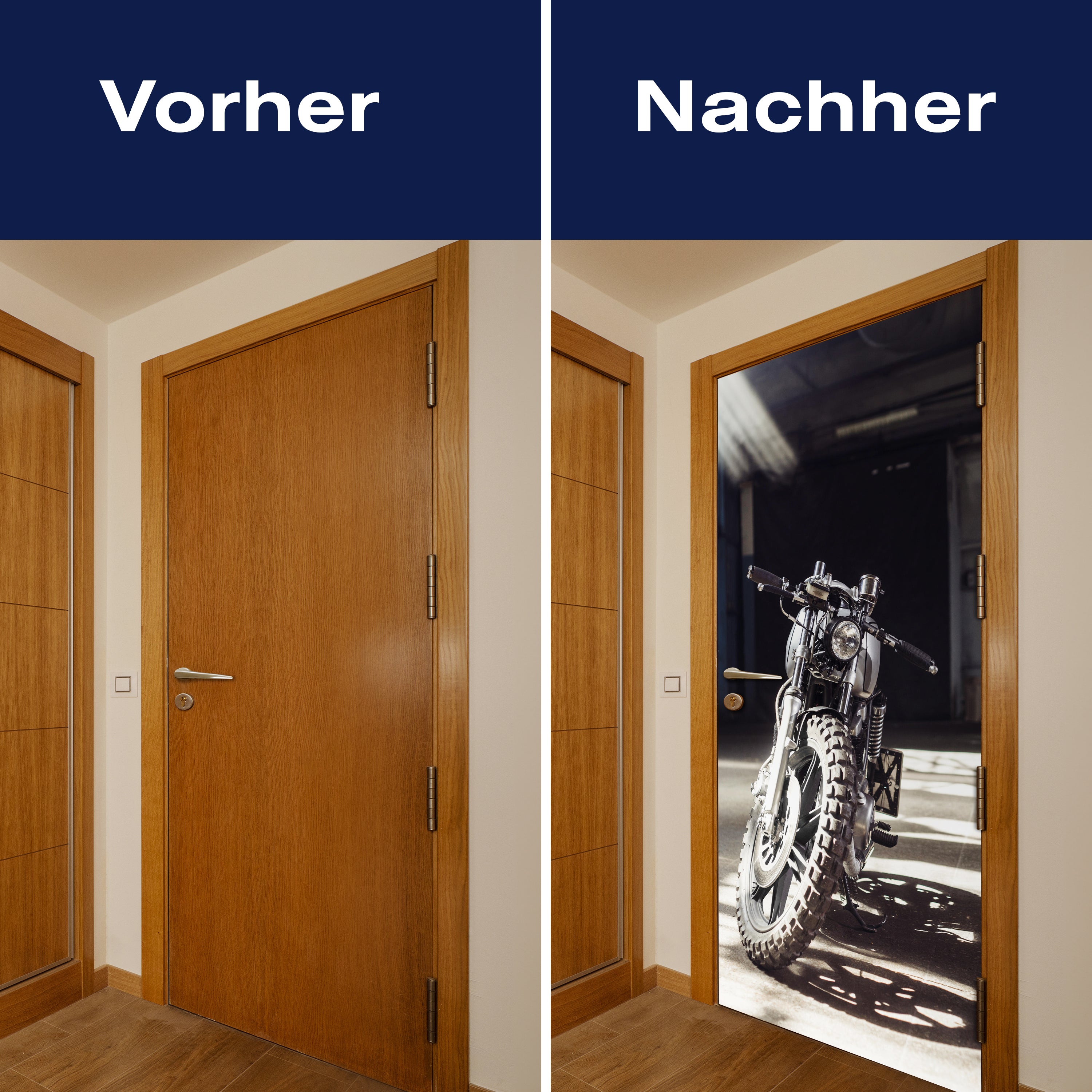 Türtapete Motorrad, Naked Bike, Garage, Offroad M1399 - Bild 10 Türtapete Motorrad, Naked Bike, Garage, Offroad M1399 - Bild 10