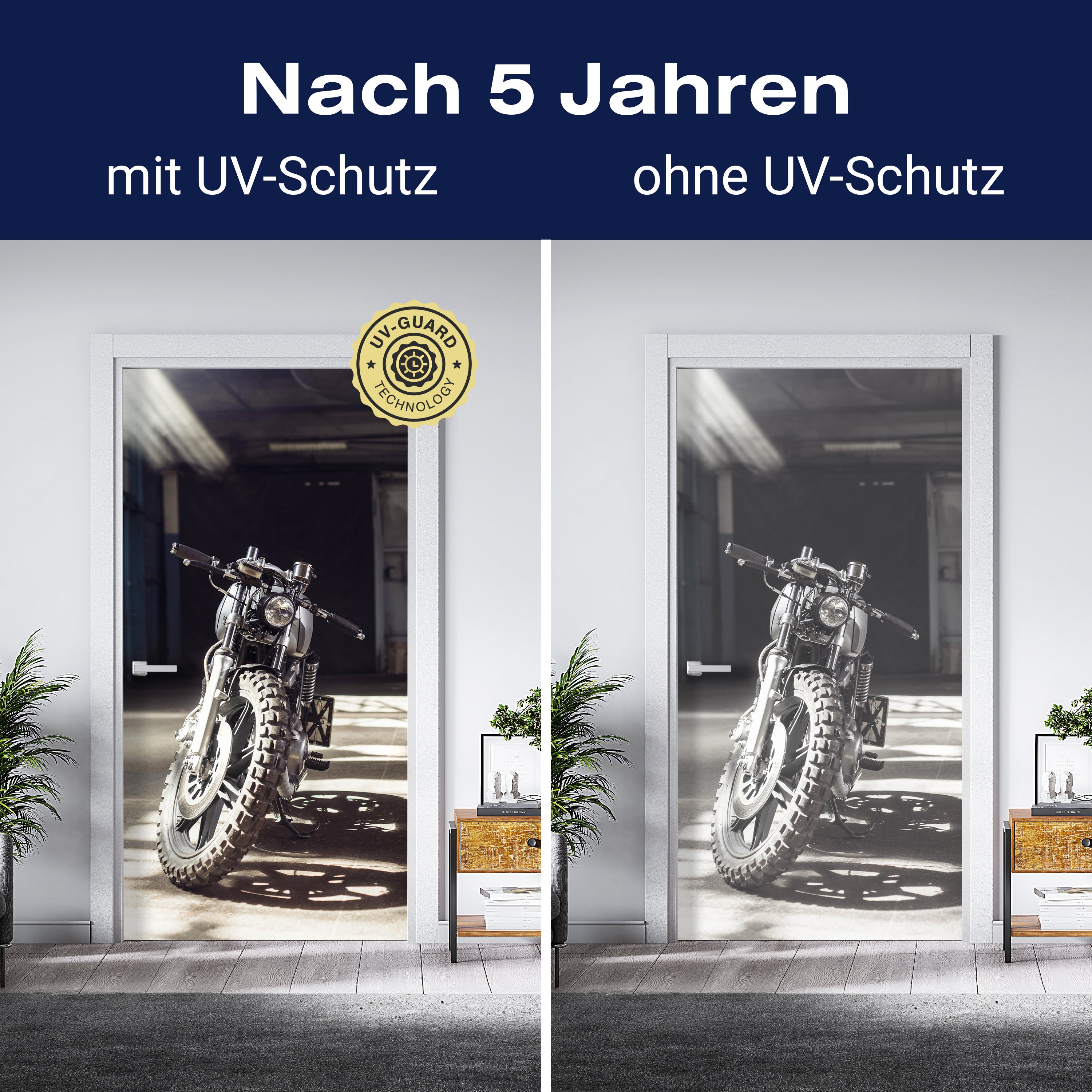 Türtapete Motorrad, Naked Bike, Garage, Offroad M1399 - Bild 4 Türtapete Motorrad, Naked Bike, Garage, Offroad M1399 - Bild 4