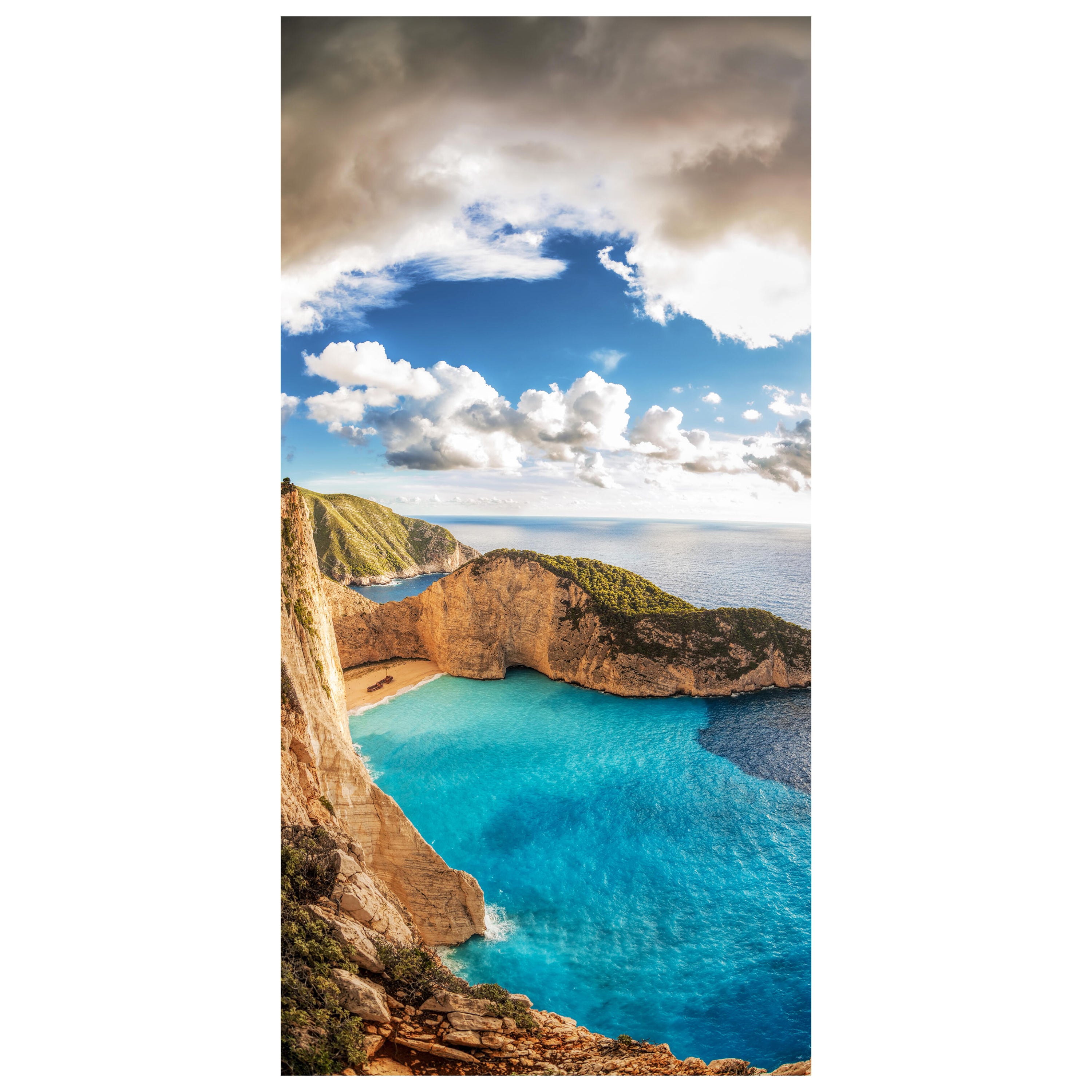 Türtapete Zakynthos Griechenland Bucht Meer M1408 - Bild 2 Türtapete Zakynthos Griechenland Bucht Meer M1408 - Bild 2