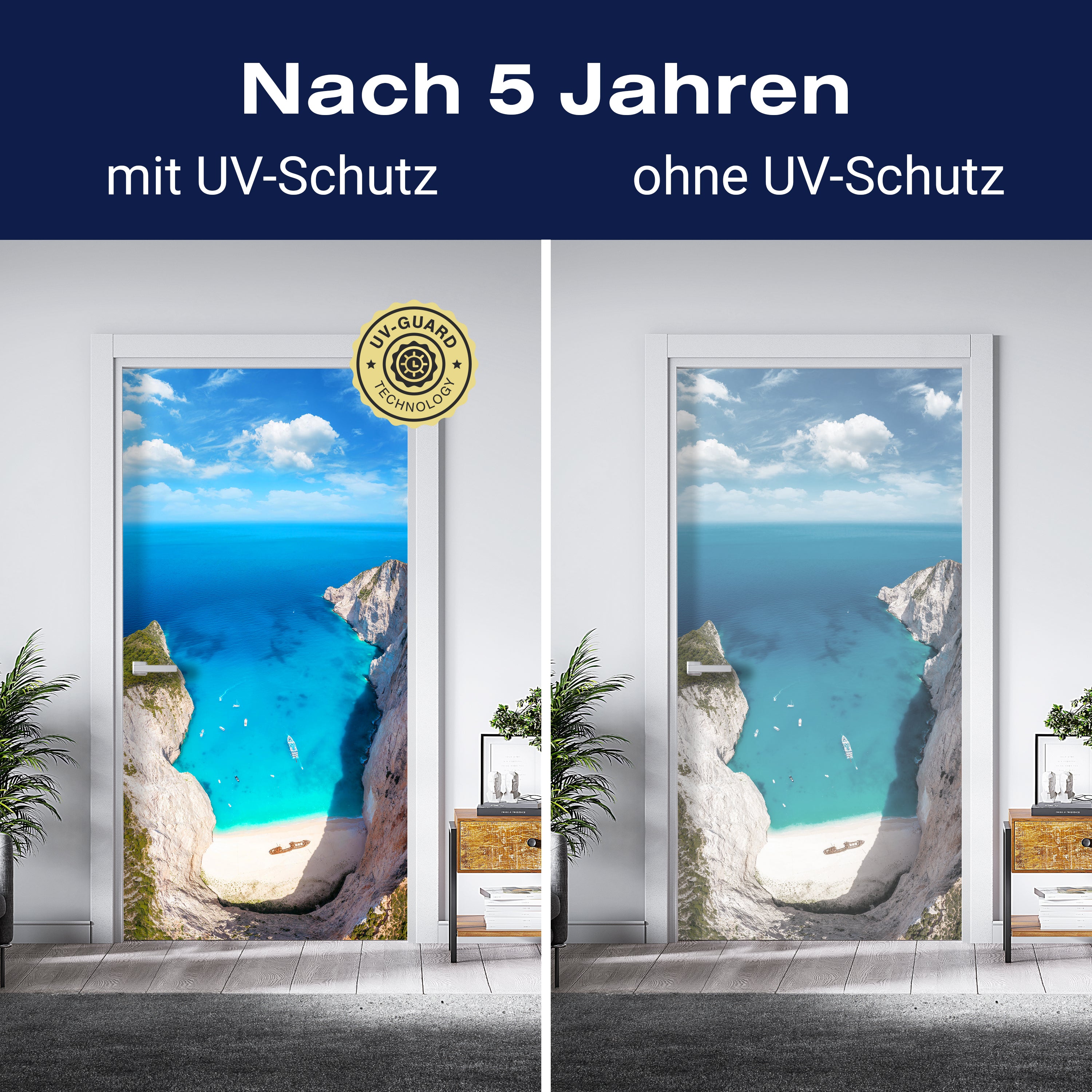 Türtapete Meer Wrack Zakynthos Griechenland Boote M1409 - Bild 4 Türtapete Meer Wrack Zakynthos Griechenland Boote M1409 - Bild 4