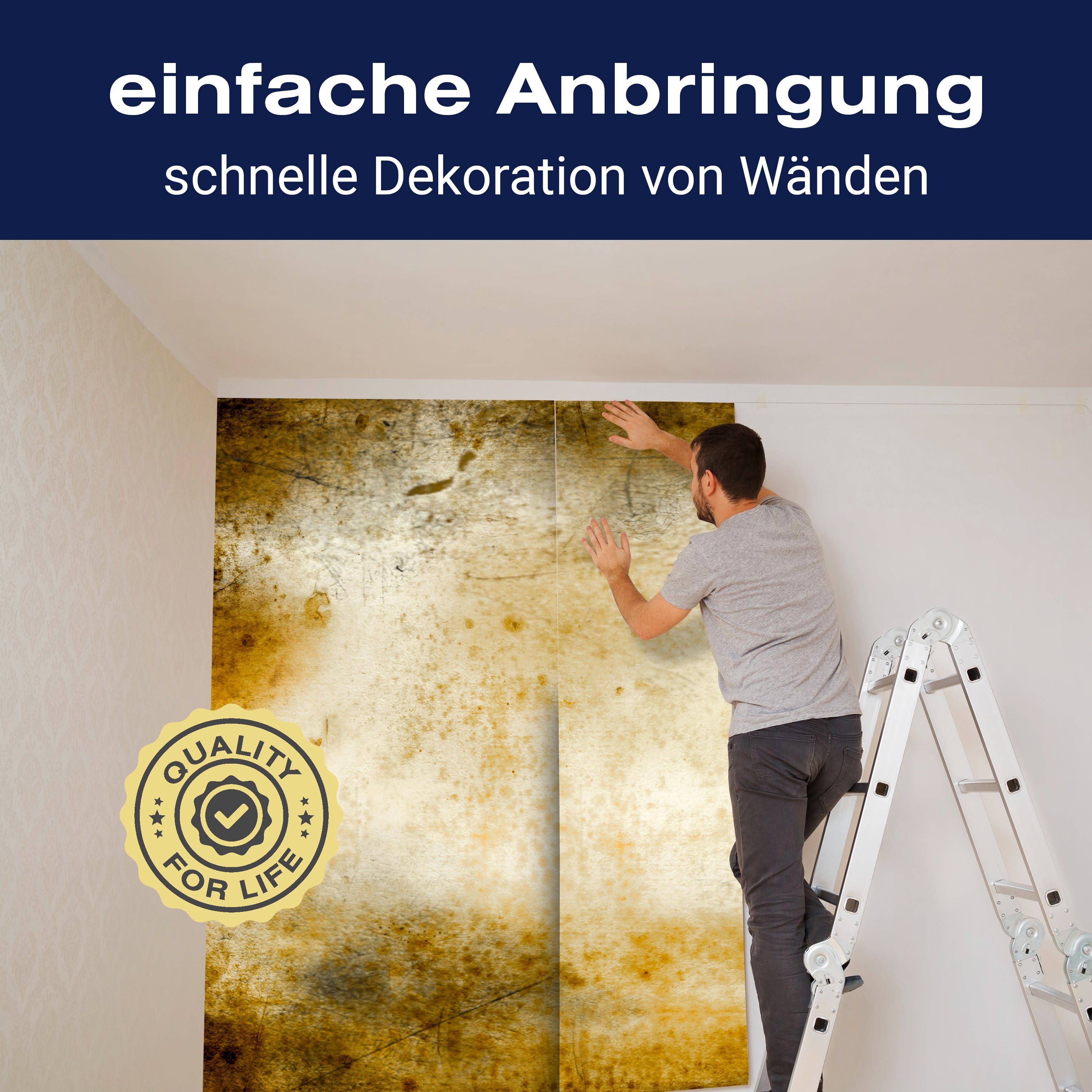 Fototapete Mauer Vintage Stein M1420 - Bild 3 Fototapete Mauer Vintage Stein M1420 - Bild 3