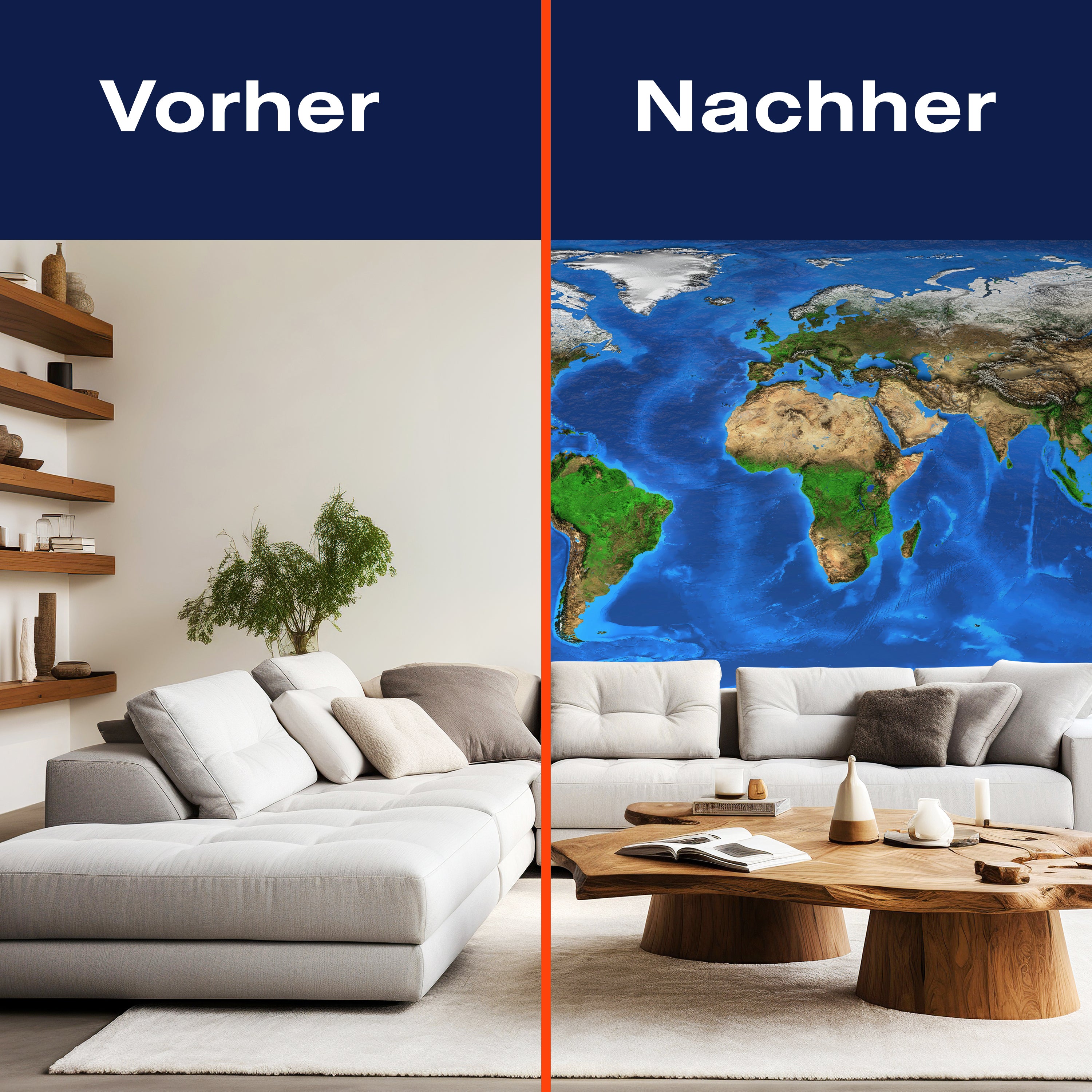 Fototapete Weltkarte 1 M1425 - Bild 9 Fototapete Weltkarte 1 M1425 - Bild 9