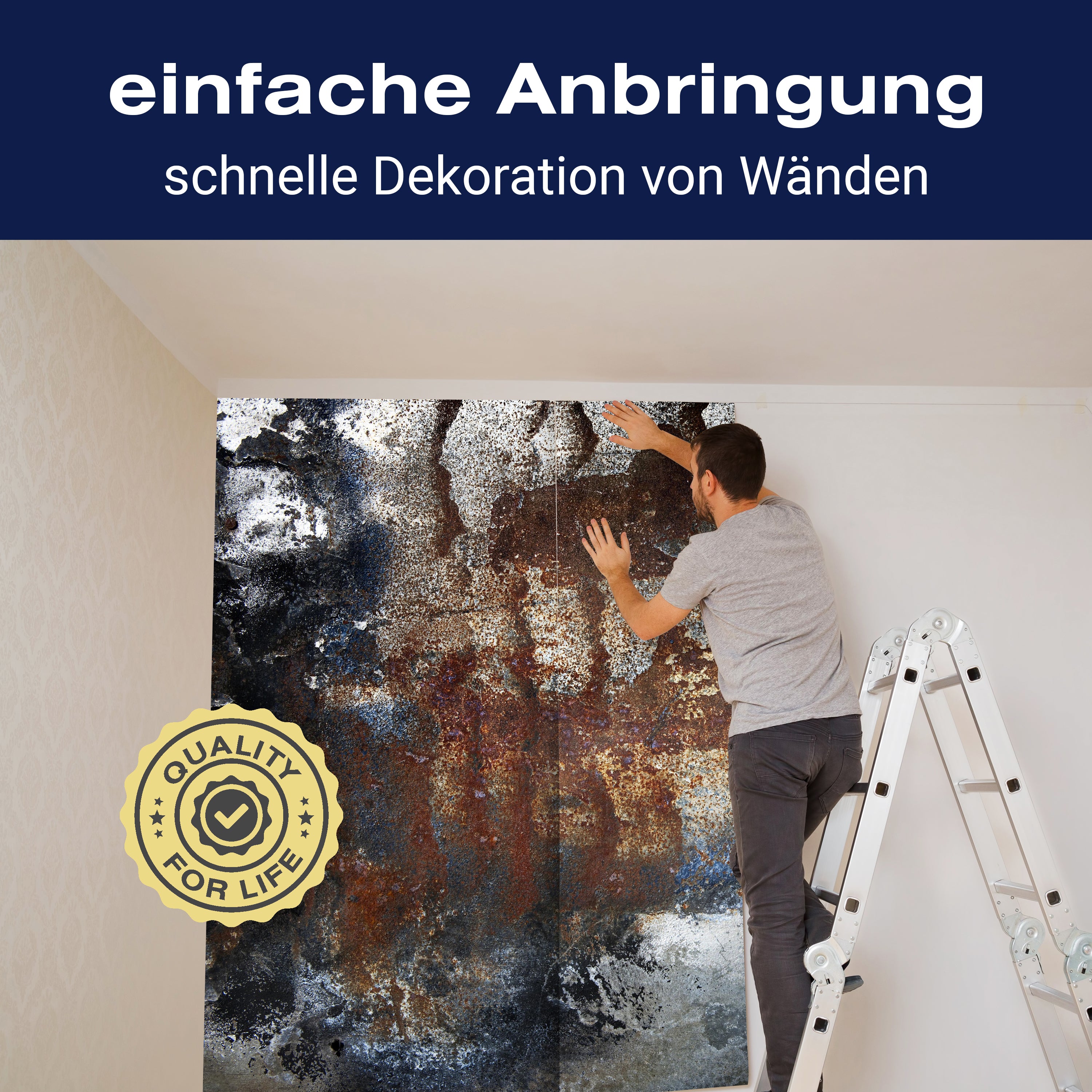 Fototapete Metall rostig M1449 - Bild 3 Fototapete Metall rostig M1449 - Bild 3