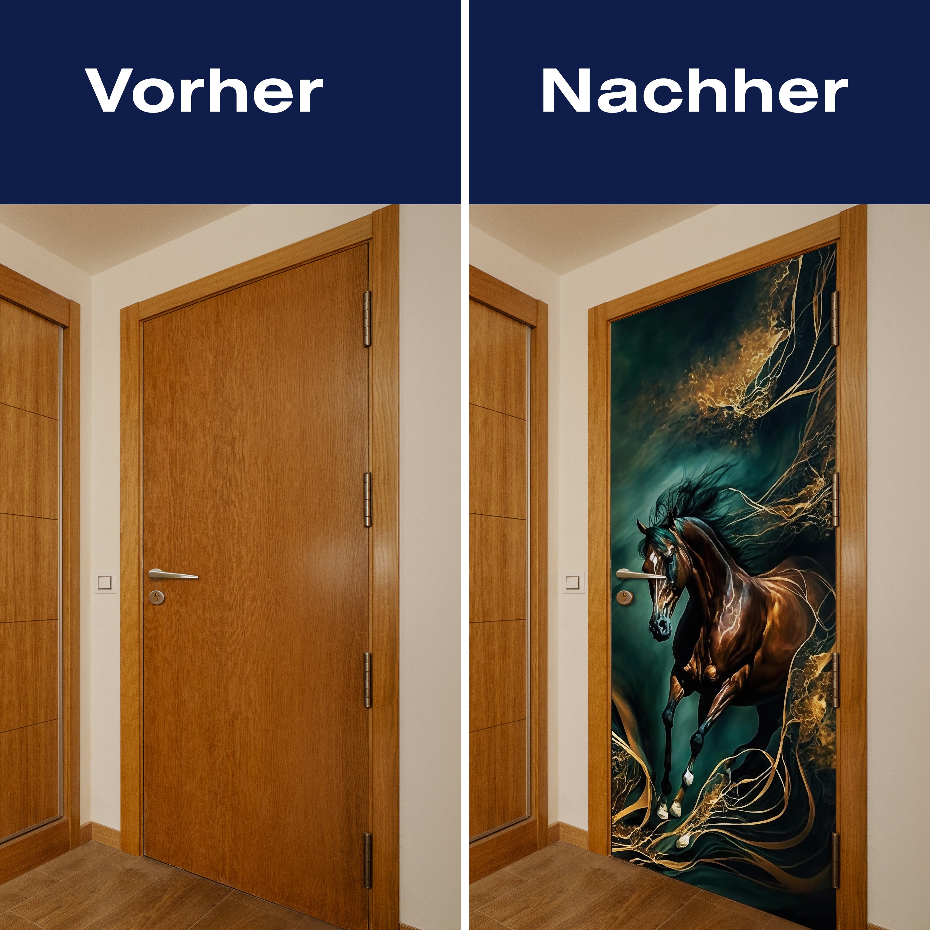 Türtapete Pferd, Digital Art M1457 - Bild 10 Türtapete Pferd, Digital Art M1457 - Bild 10