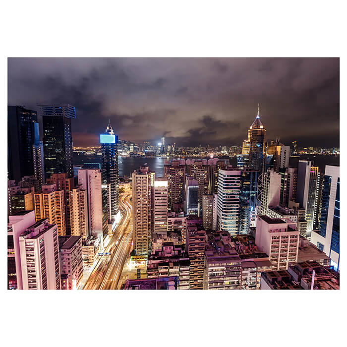 Fototapete Hong Kong Nacht M1465 - Bild 2 Fototapete Hong Kong Nacht M1465 - Bild 2