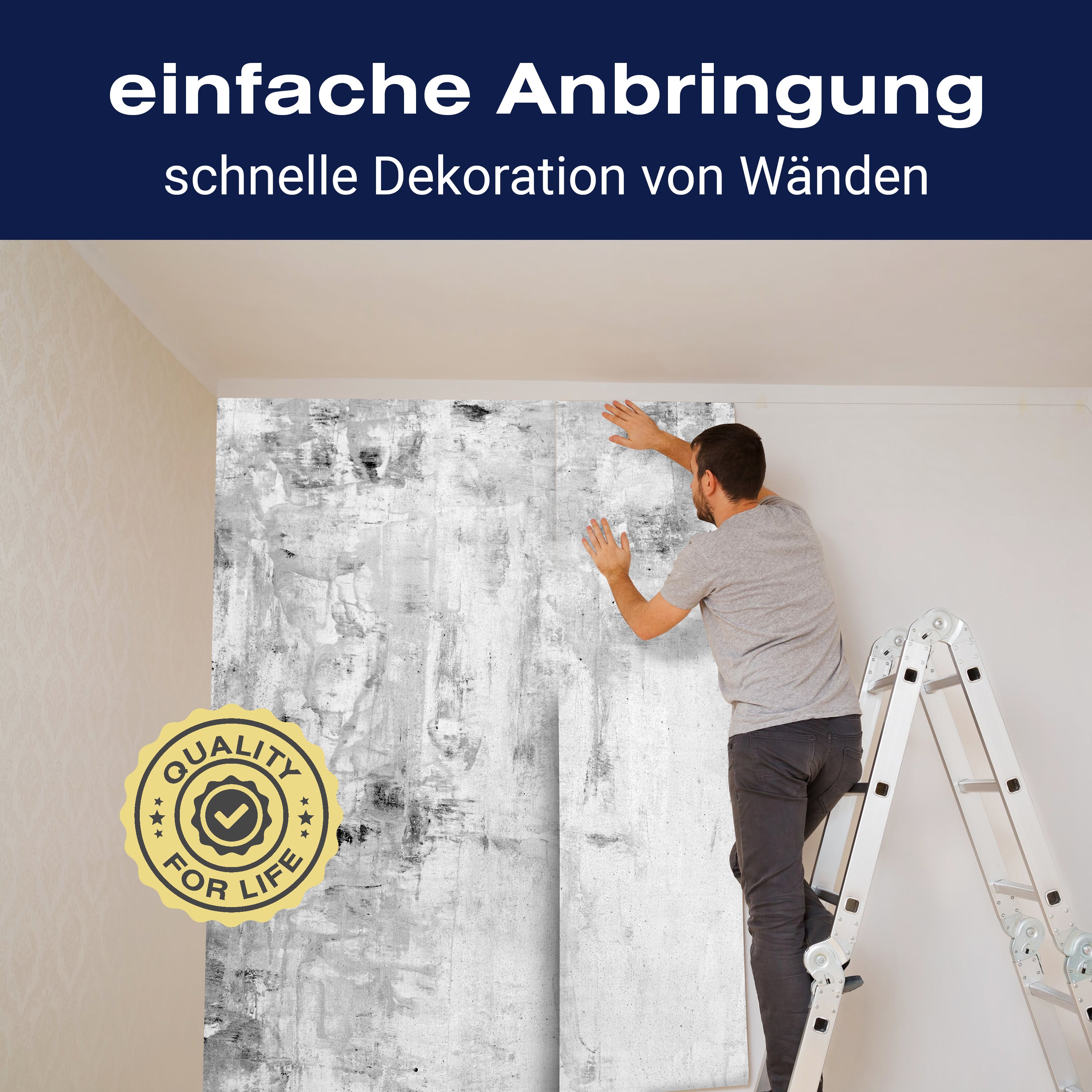 Fototapete Betonwand M1473 - Bild 3 Fototapete Betonwand M1473 - Bild 3