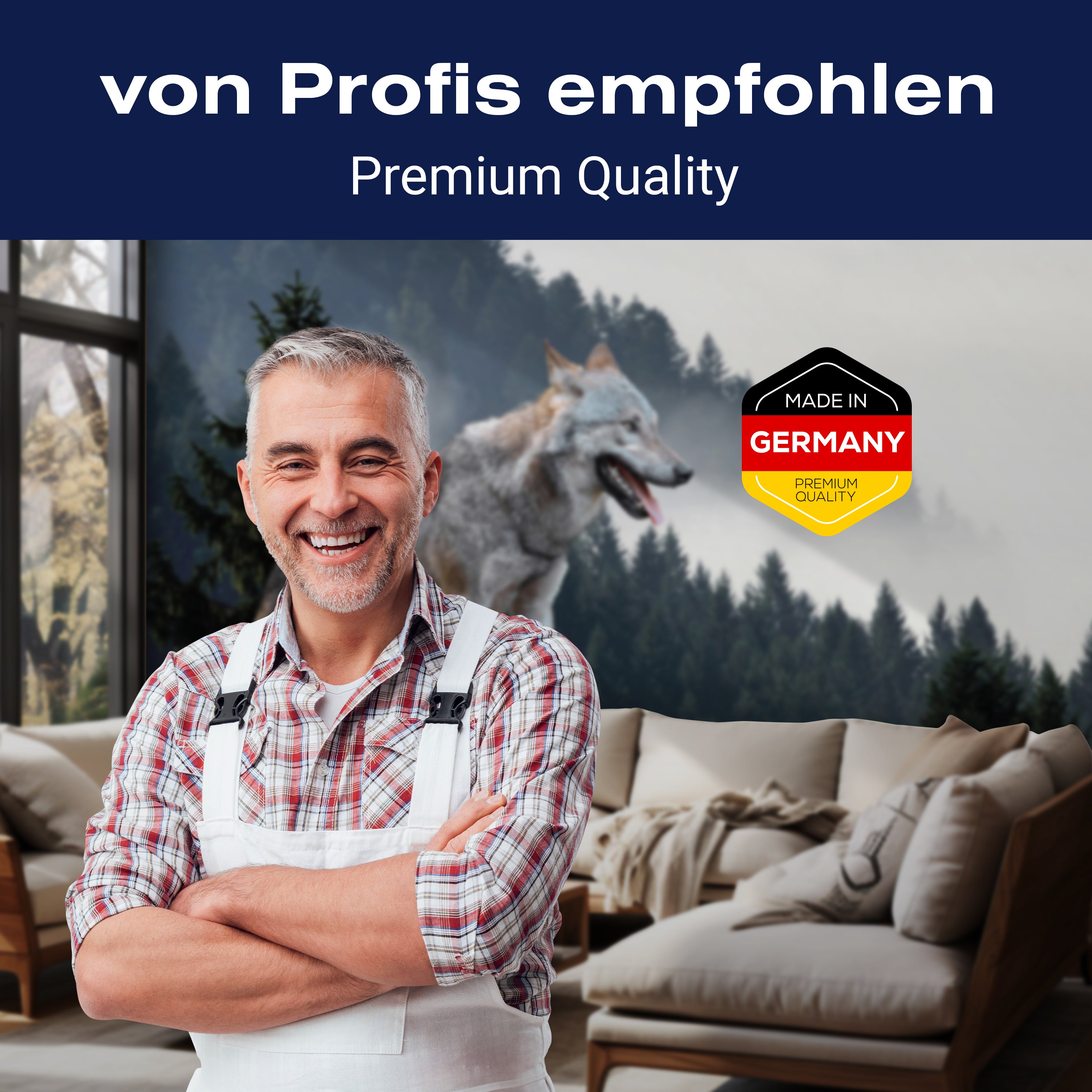 Fototapete Timberwolf Wald M1479 - Bild 5 Fototapete Timberwolf Wald M1479 - Bild 5