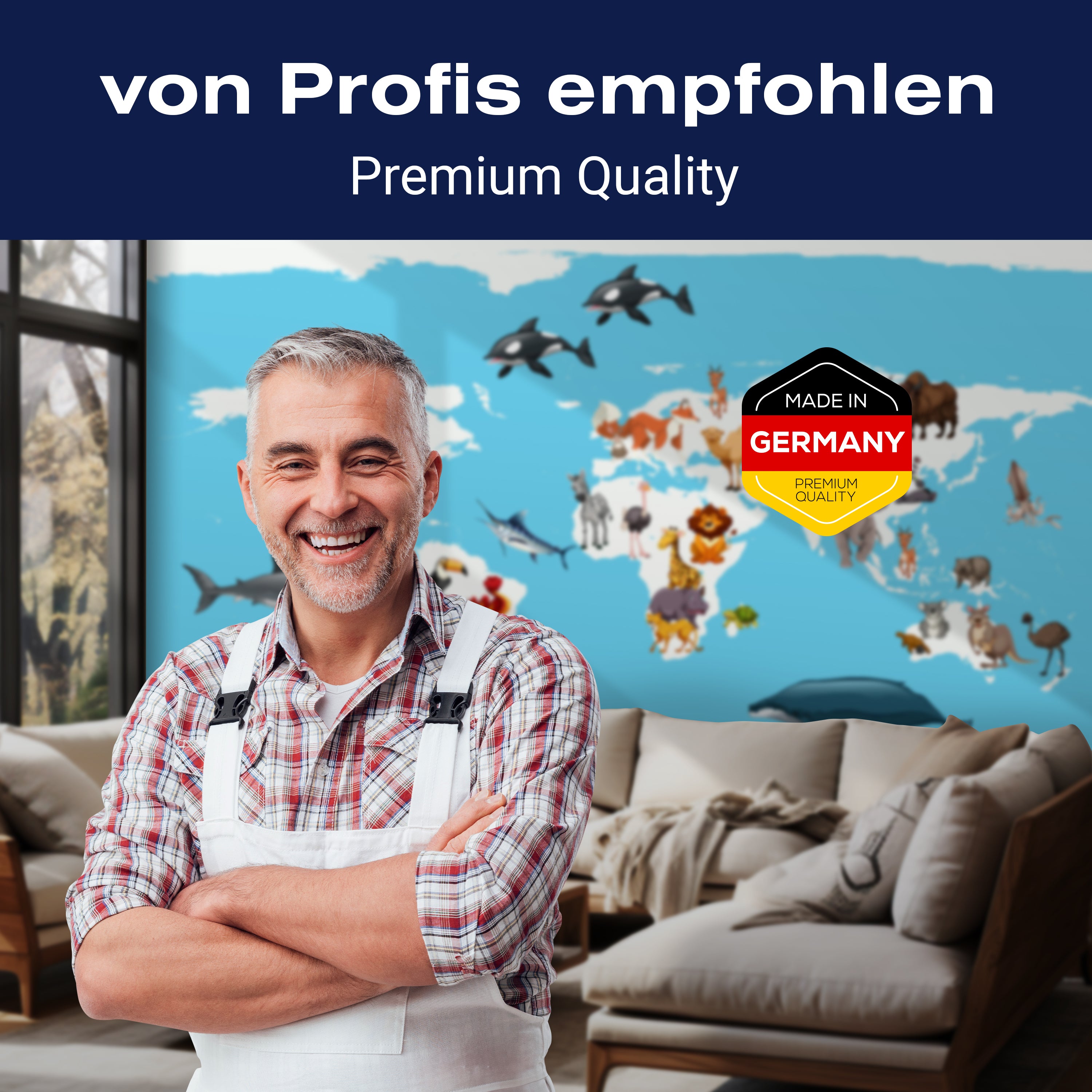 Fototapete Weltkarte M1481 - Bild 5 Fototapete Weltkarte M1481 - Bild 5