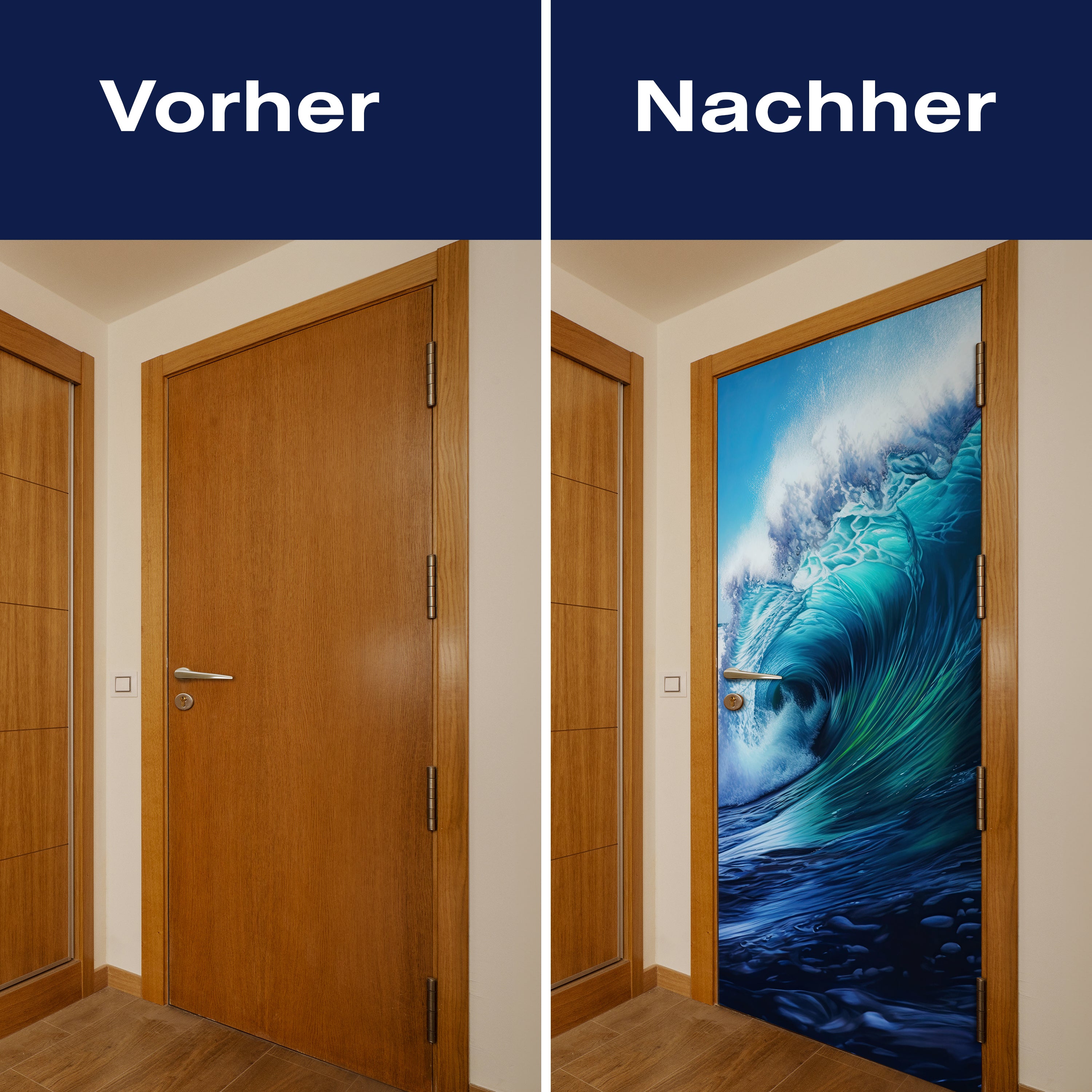 Türtapete Welle, Malerei M1484 - Bild 10 Türtapete Welle, Malerei M1484 - Bild 10