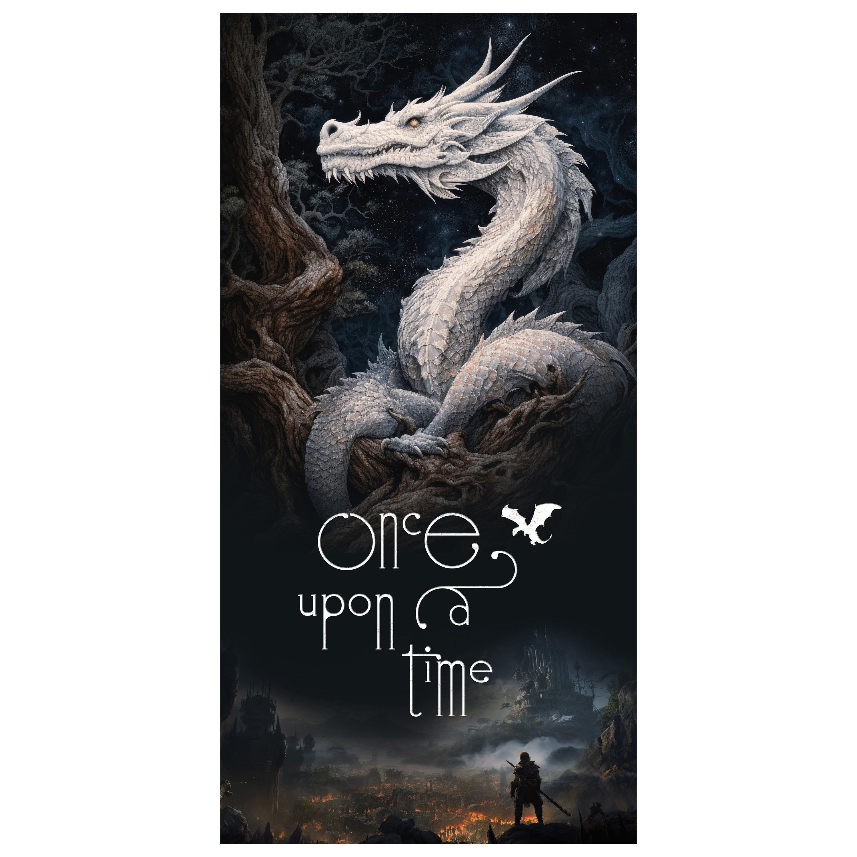 Türtapete Drache, Spruch, Illustration M1502 - Bild 2 Türtapete Drache, Spruch, Illustration M1502 - Bild 2