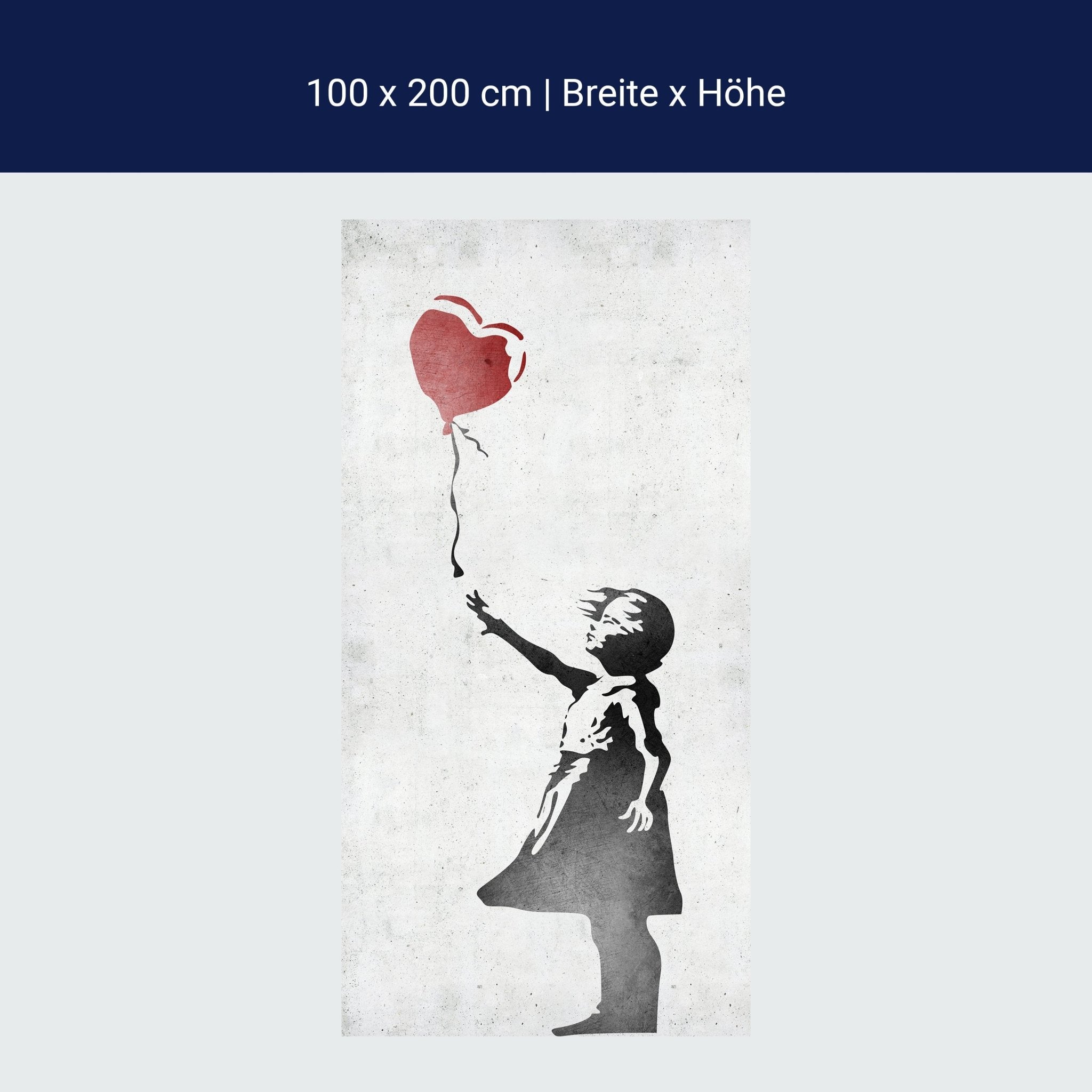 Türtapete Banksy Street Art M1537 Türtapete Banksy Street Art M1537