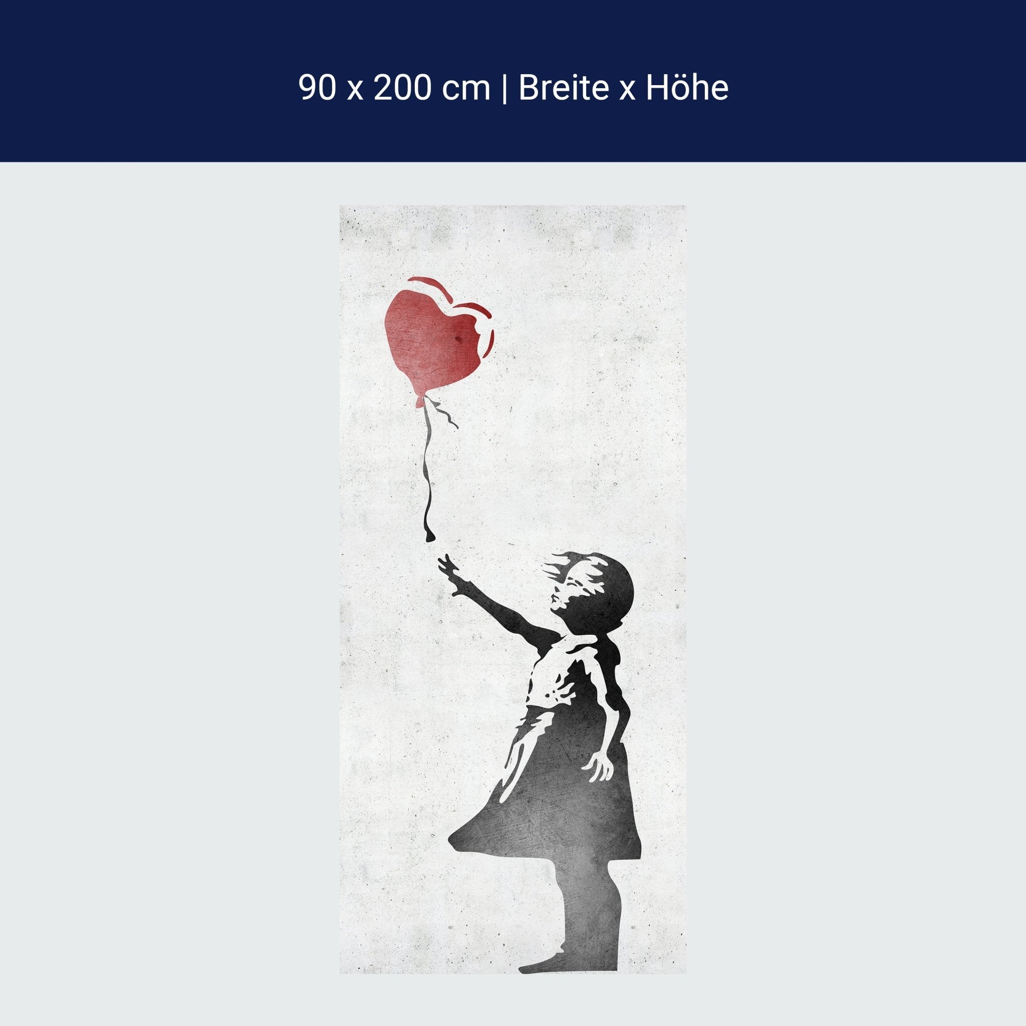 Türtapete Banksy Street Art M1537 Türtapete Banksy Street Art M1537