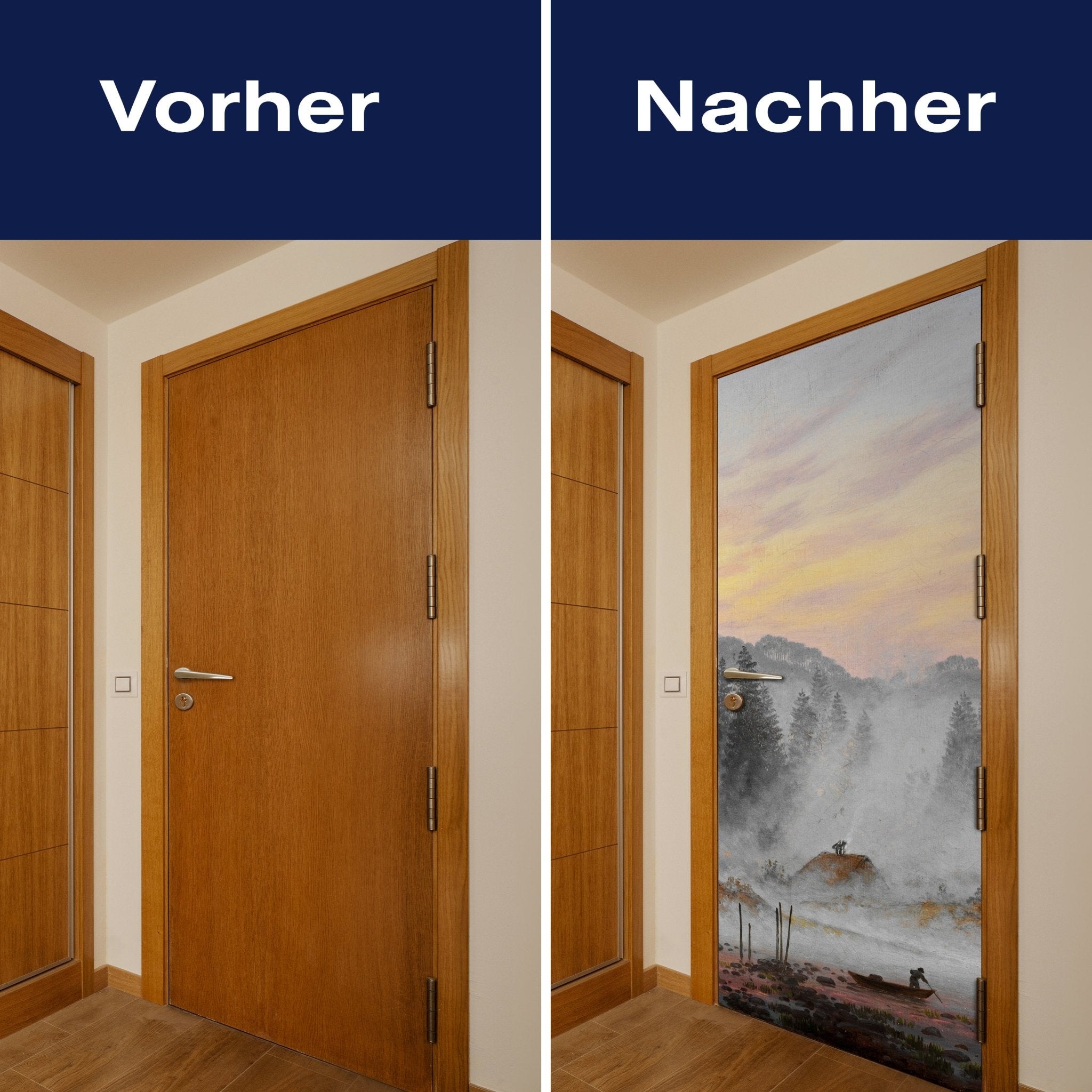 Türtapete Morgen Caspar David Friedrich M1549 - Bild 10 Türtapete Morgen Caspar David Friedrich M1549 - Bild 10